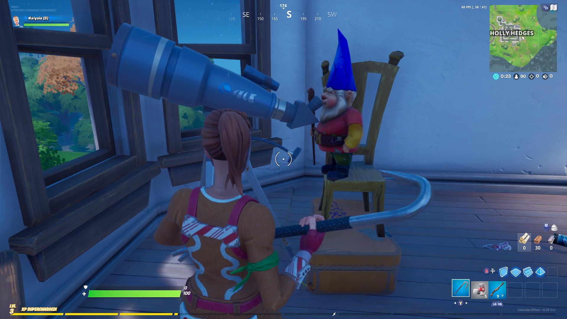 Gnome in Holly Hedges. r/FortNiteBR