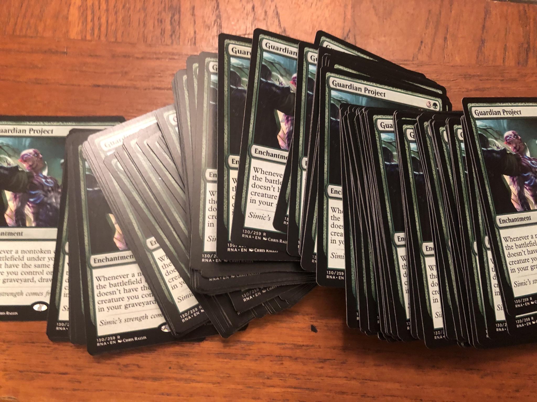 Purchased 138 of these for 50 cents each. Sold them today to card