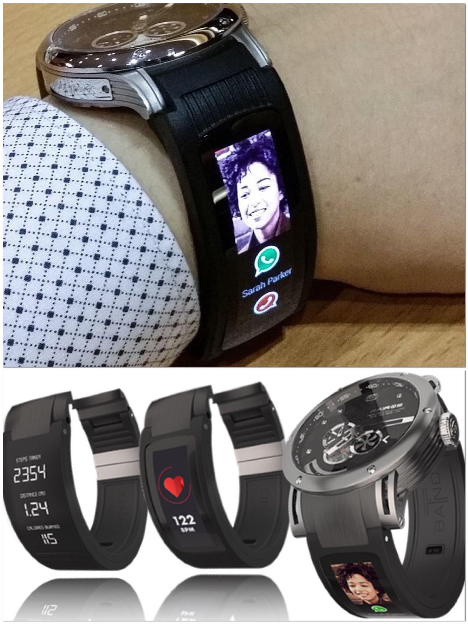 A Smart Band that fits analog watches. I wonder what the guys think