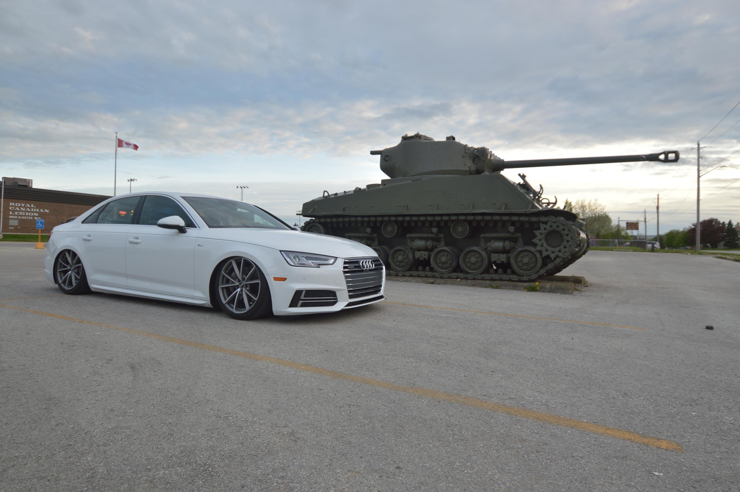 Audi A4 B9 w/ Airlift performance r/Audi