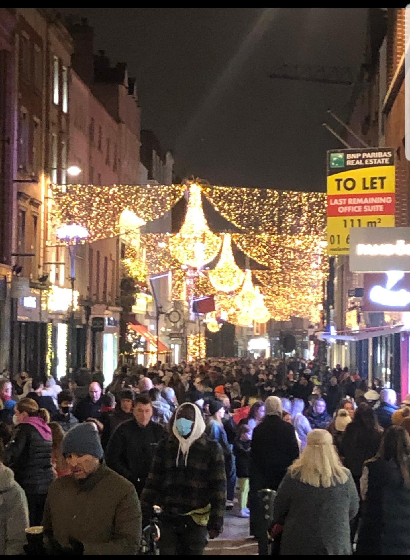 Grafton St at 5.30 today. r/ireland