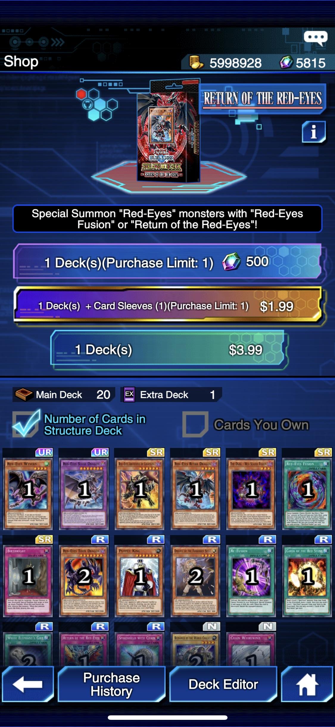 Top 100+ Red Eyes Black Skull Dragon Duel Links cool wallpaper