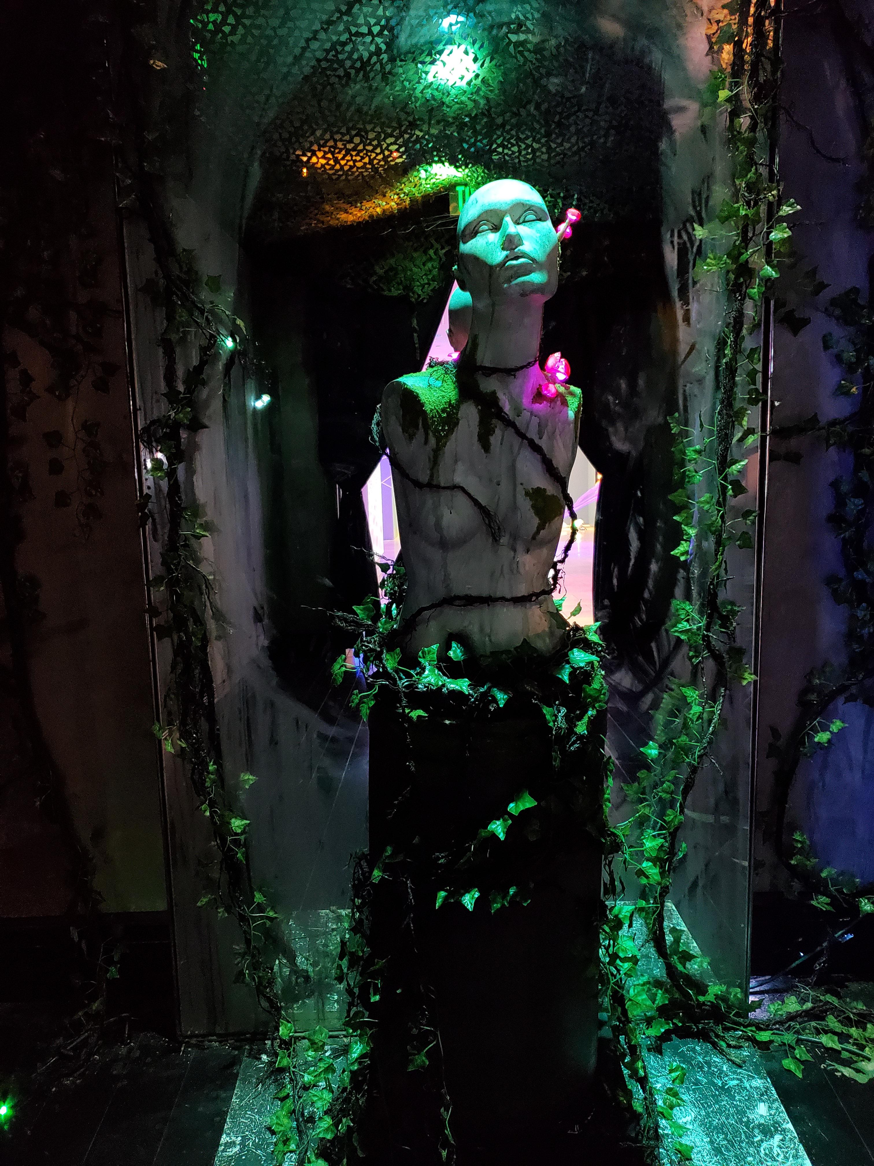 From an interactive art exhibit in the 16th Street Mall r/Denver