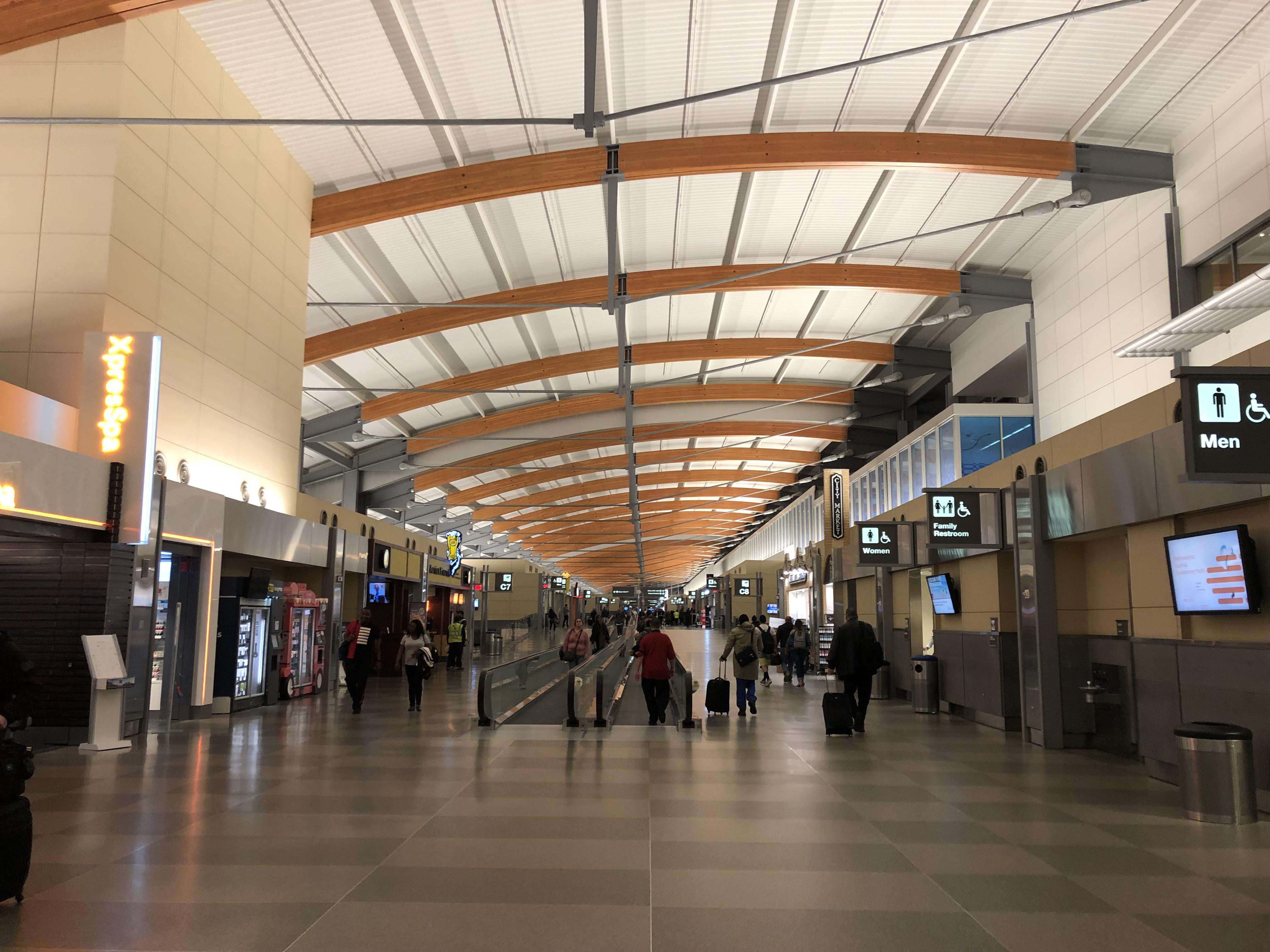 Incredible structure at Raleigh/Durham International Airport! [2436×