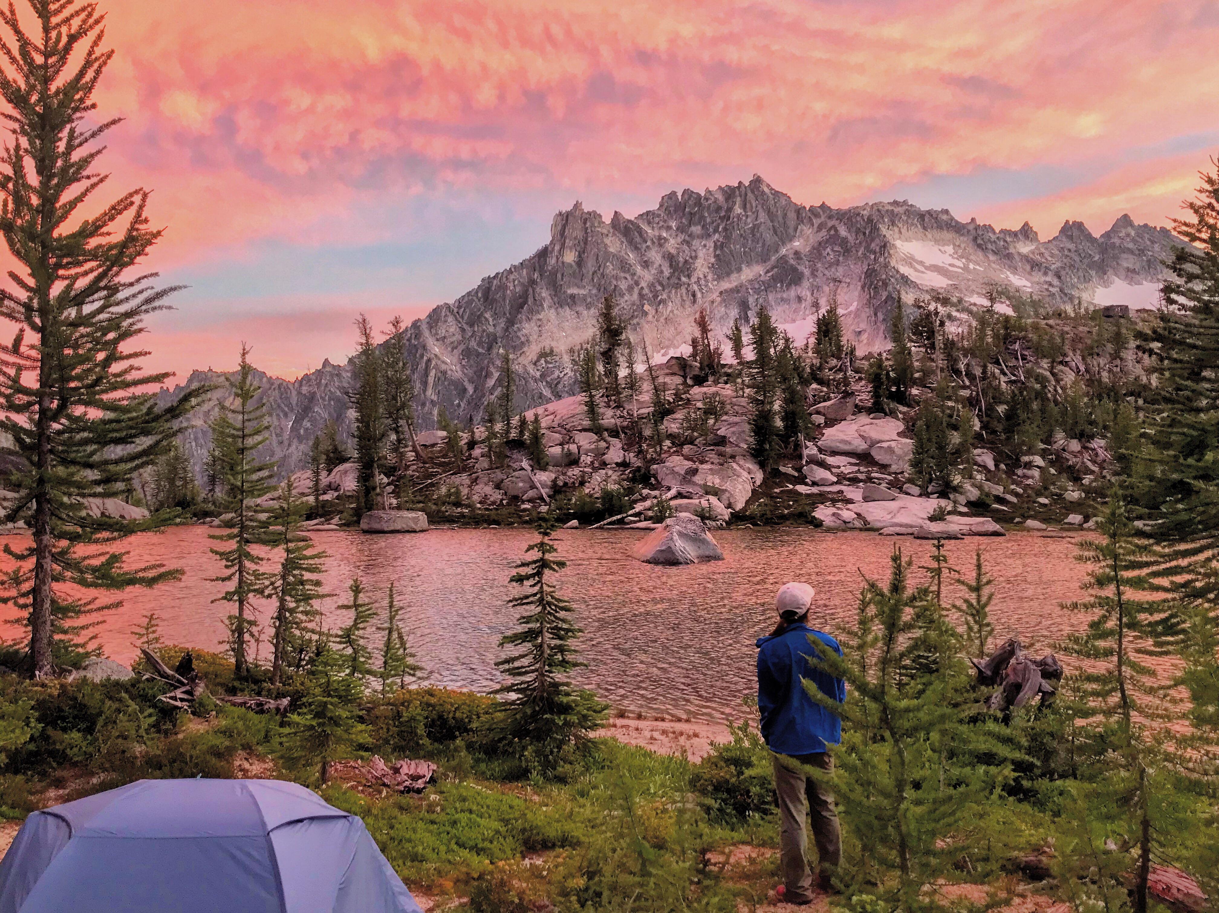 Temple Lake, the Enchantments, Washington. r/backpacking