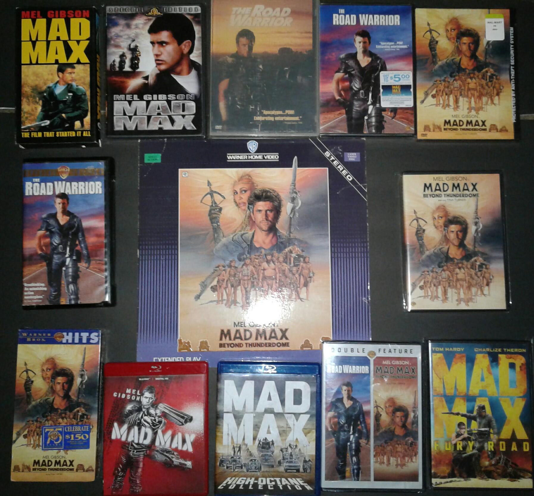 An obsession spanning generations. From vhs to laserdisc to dvd to blu