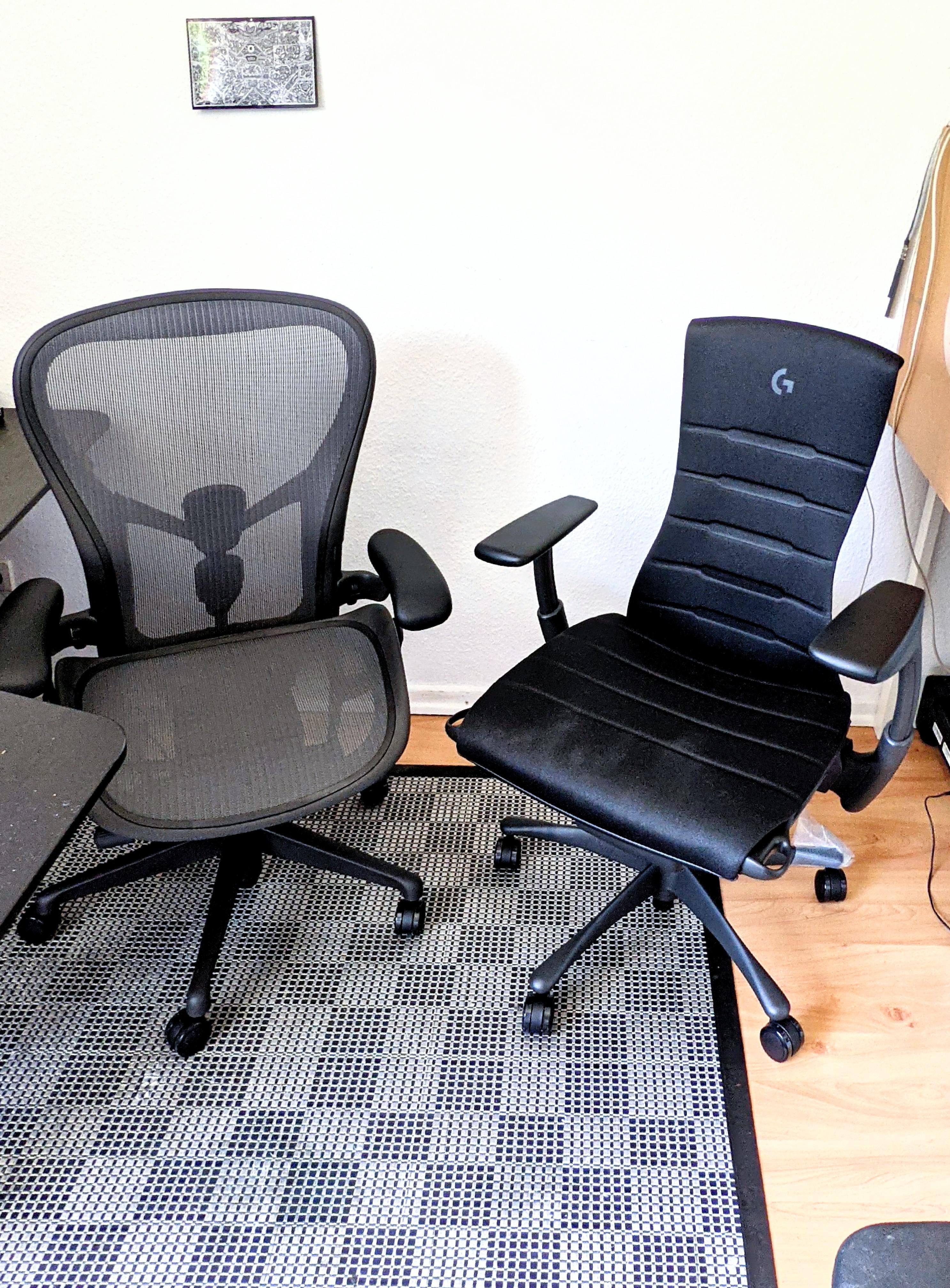 I am currently testing out an Aeron C vs the Gaming Embody. Any