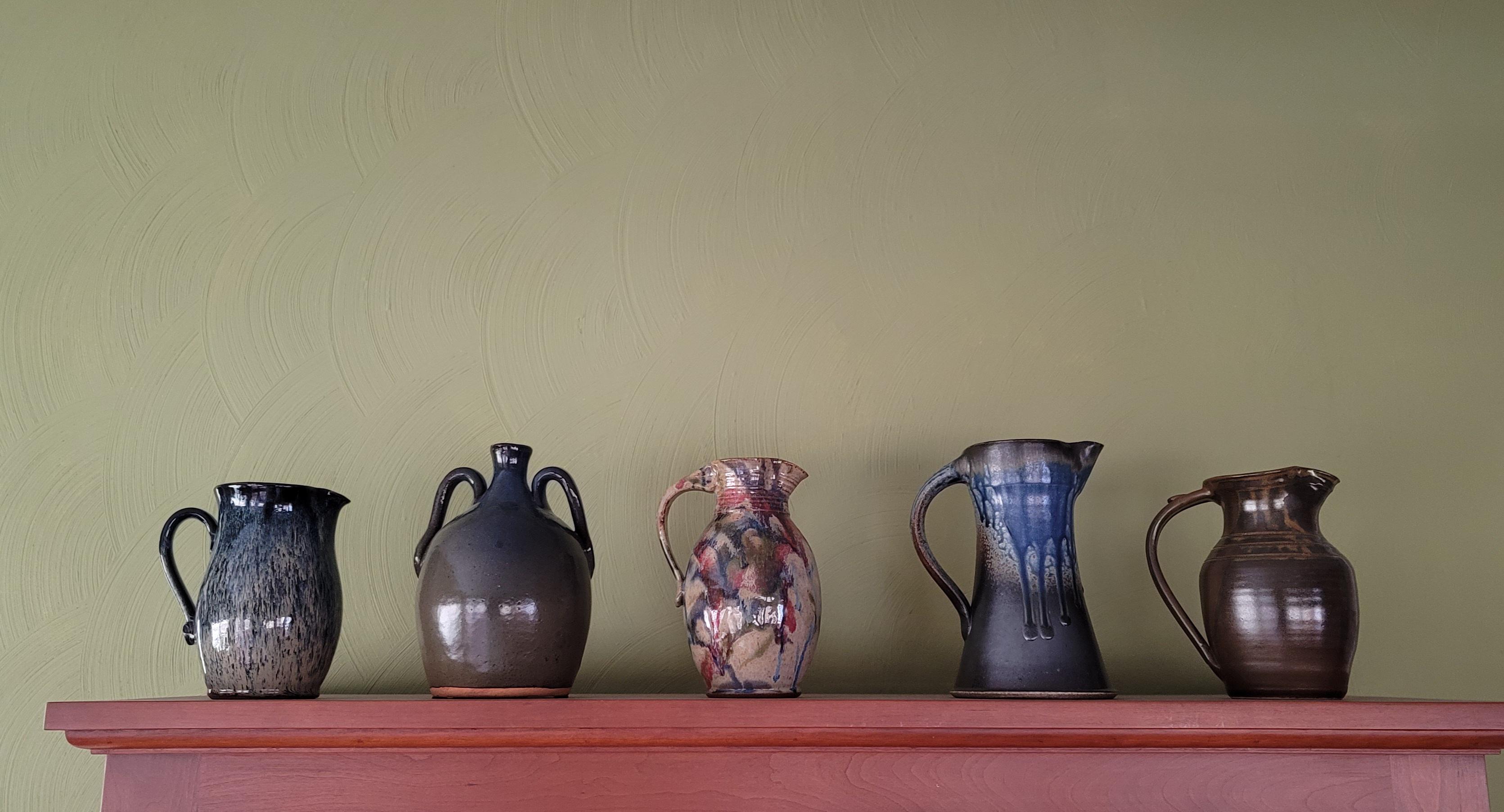 Part of my North Carolina art pottery auction haul 25. They make me