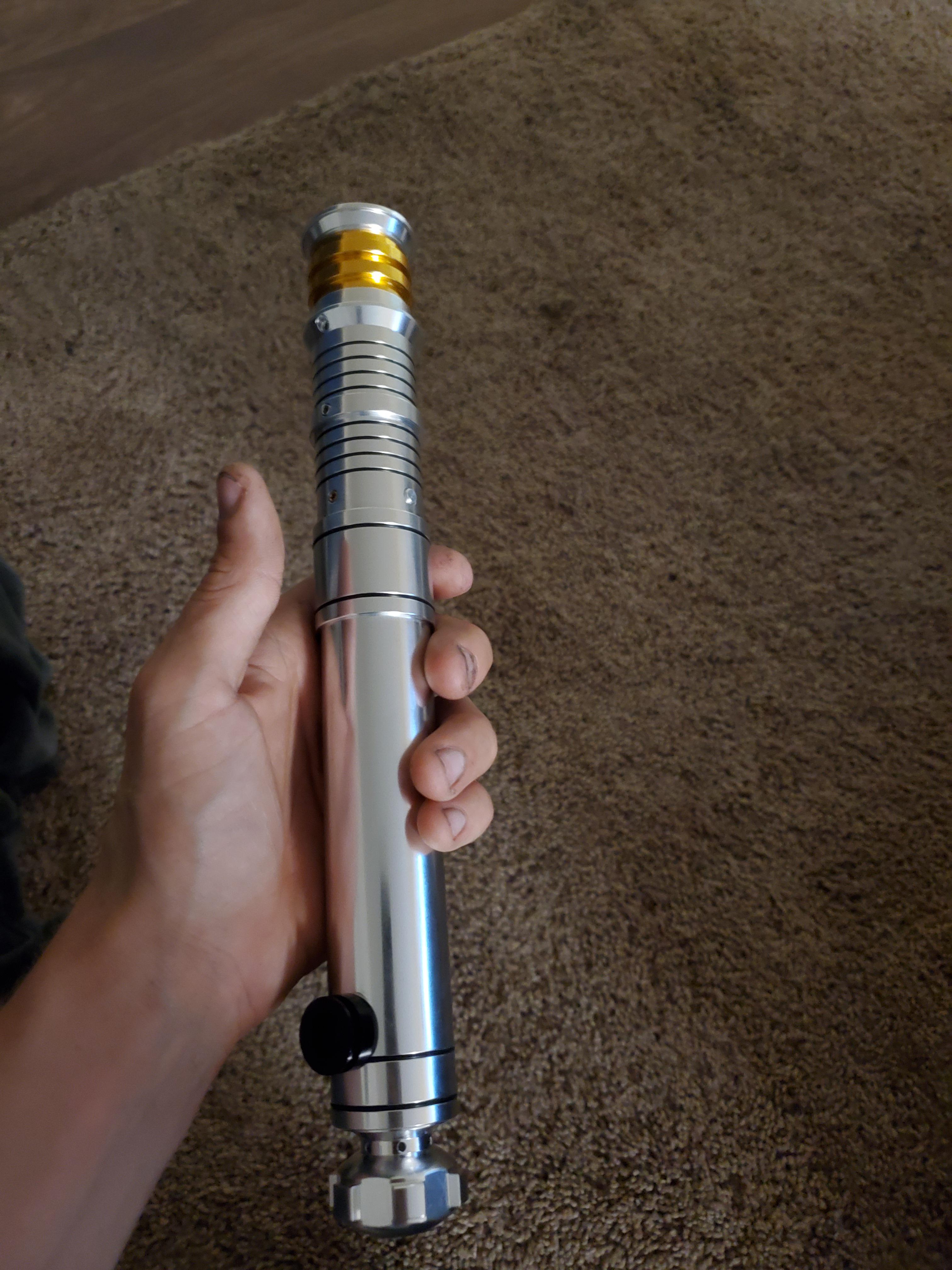 Just got my Revan lightsaber from Ultrasabers! r/lightsabers
