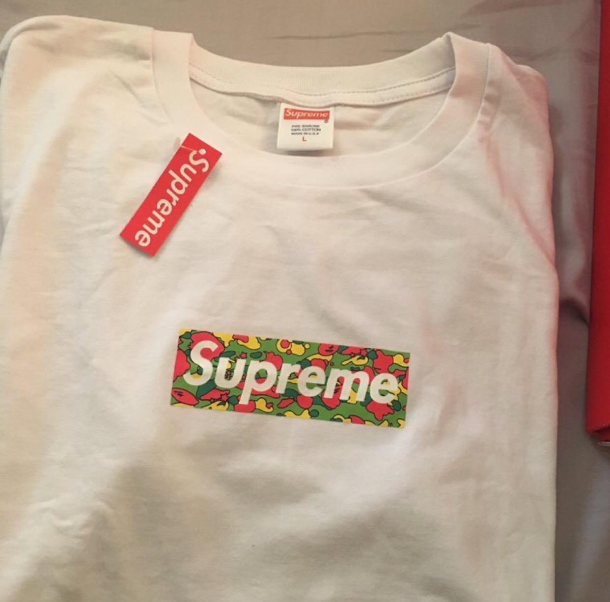 LEGIT CHECK BAPE SUPREME BOX LOGO TEE. r/supremeclothing