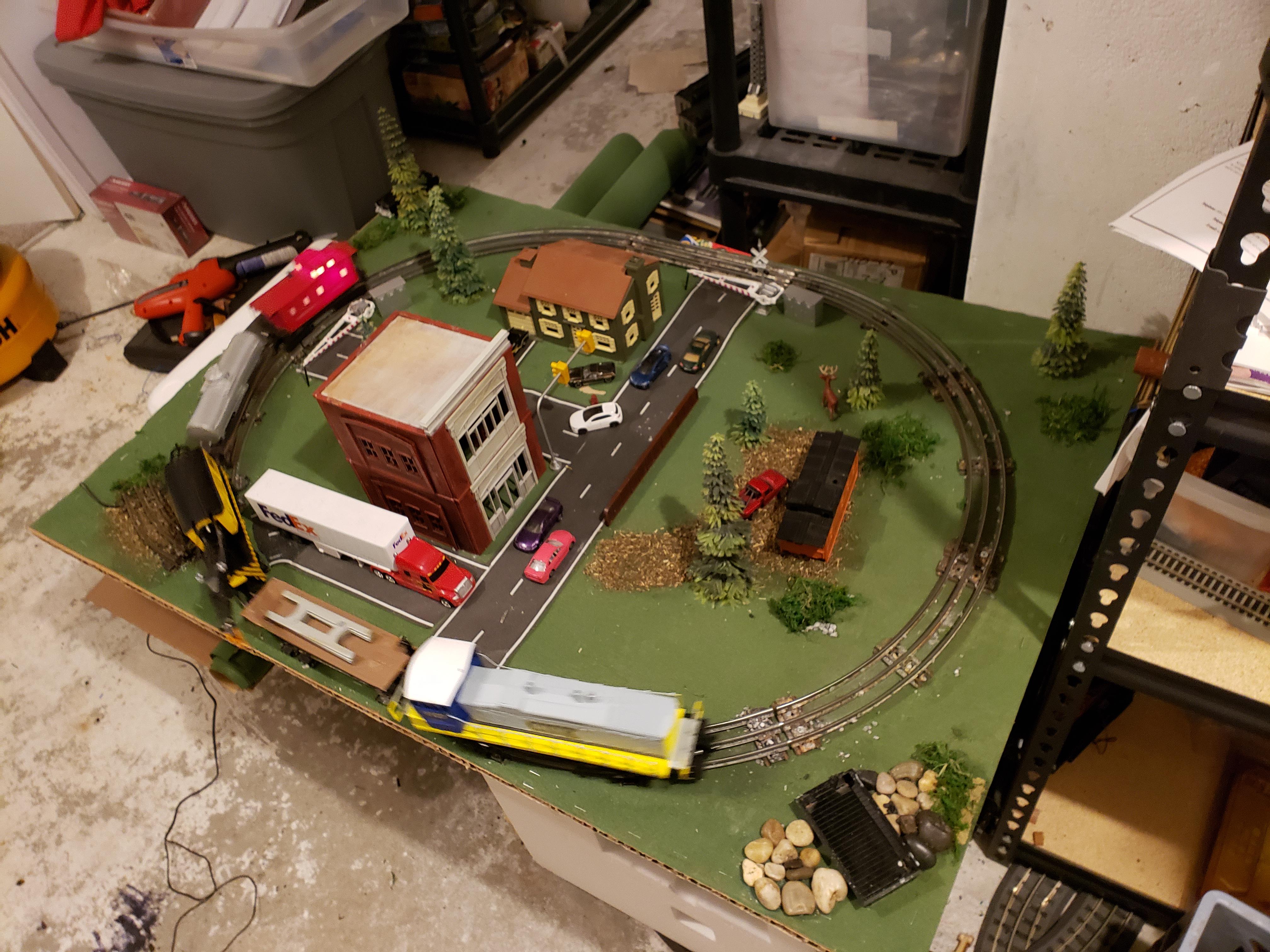 3x4 foot o scale layout r/modeltrains