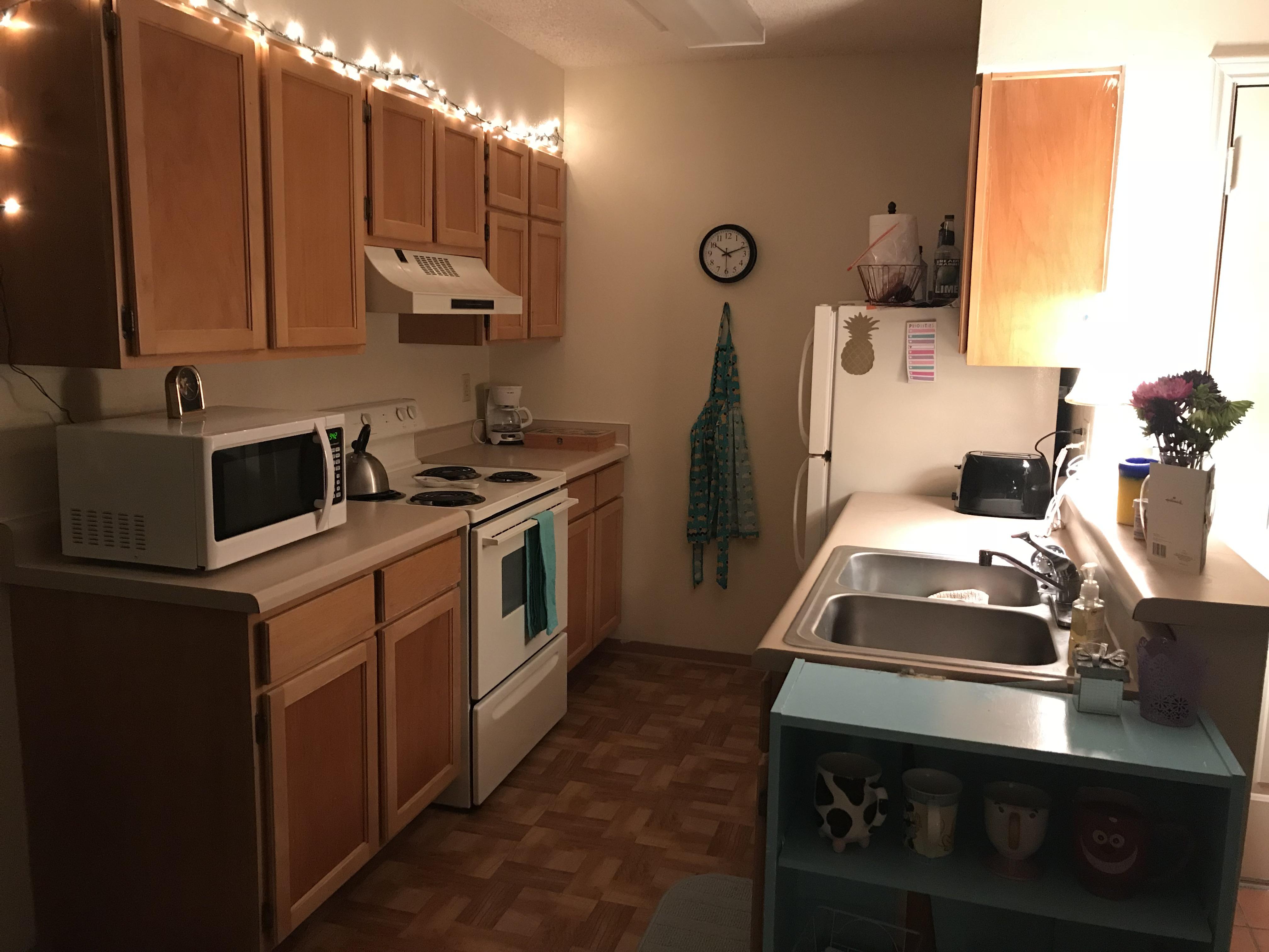 Pin by Kaelah M. on Inside Houses College apartment kitchen, College