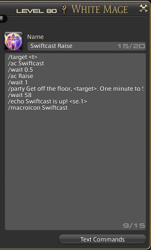 You aren't a true healer until you have a Raise macro with a /party