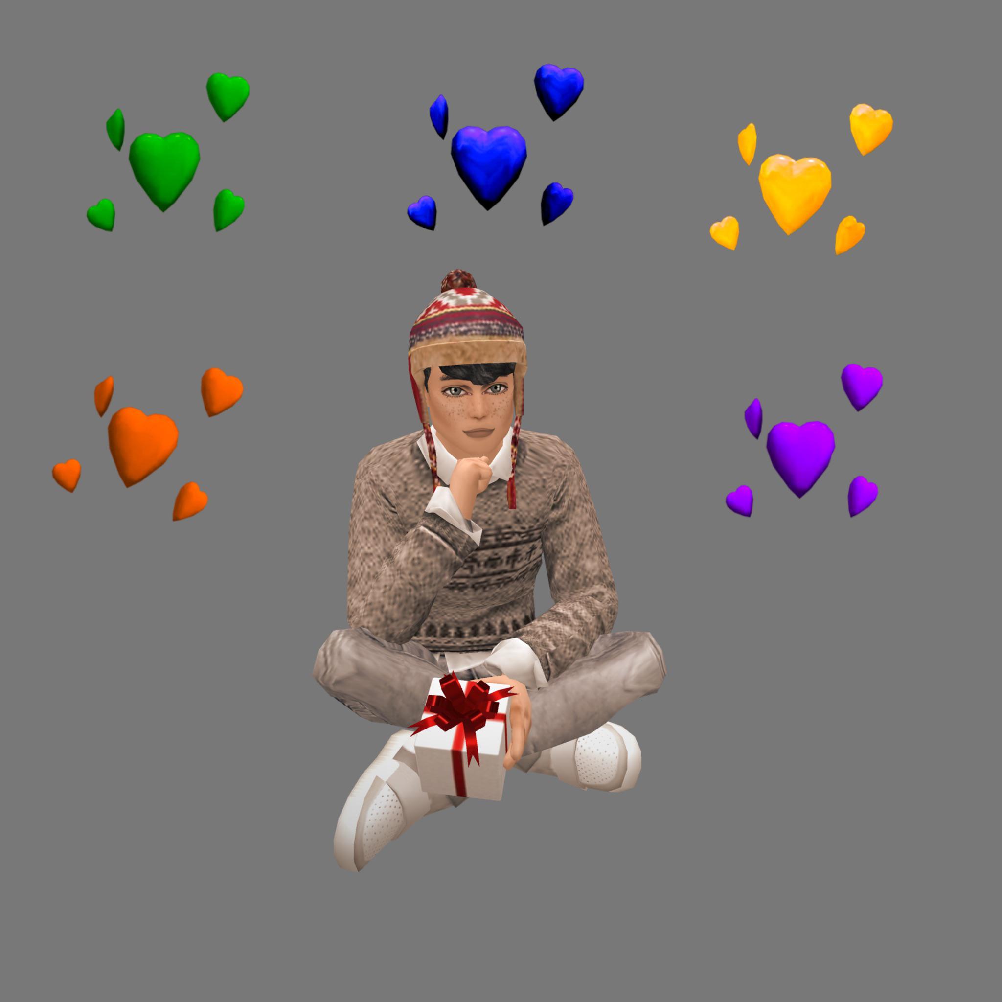 Floating Love Hearts More Colors AvakinOfficial