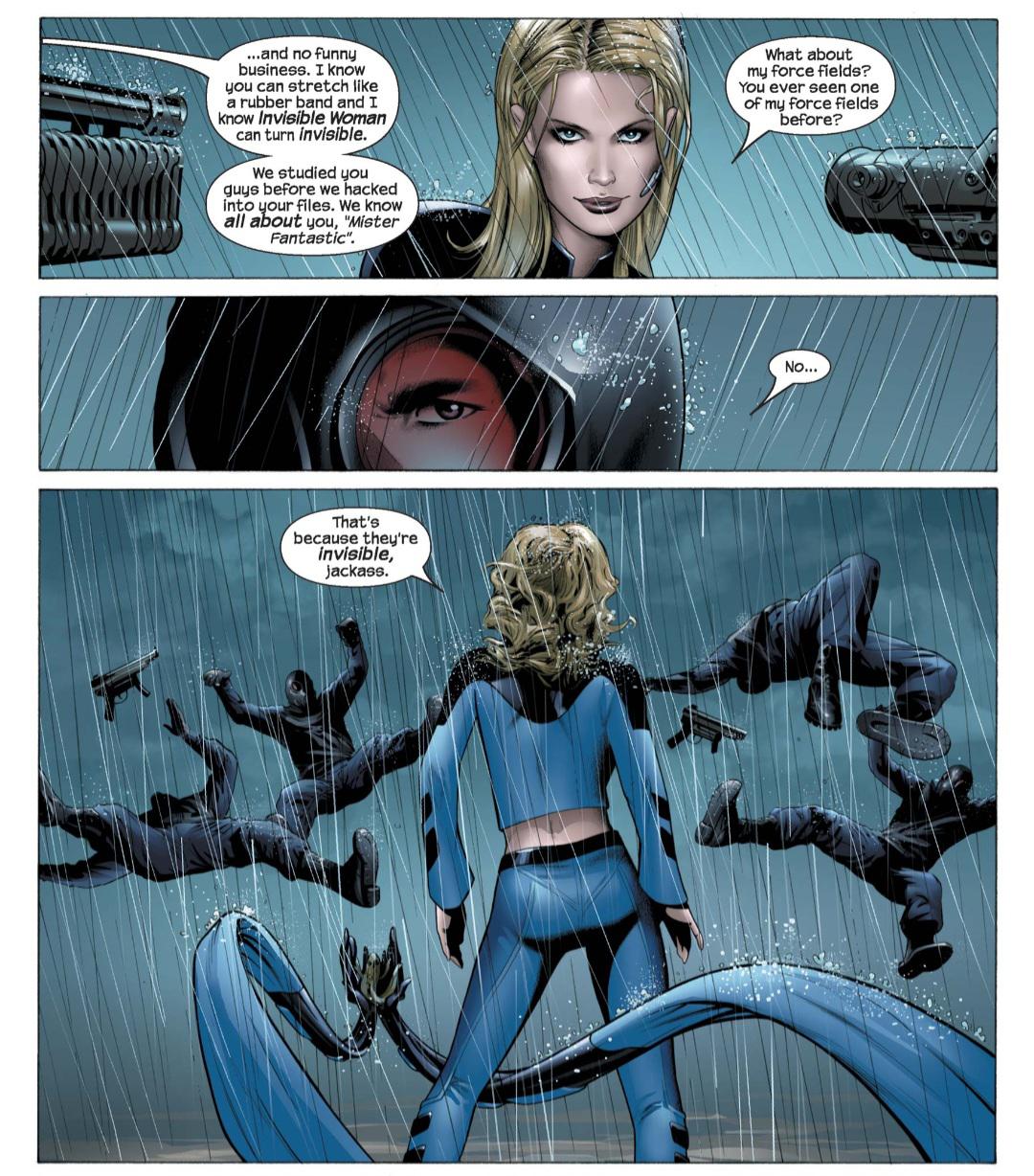 Fantastic Four Invisible Woman Force Field