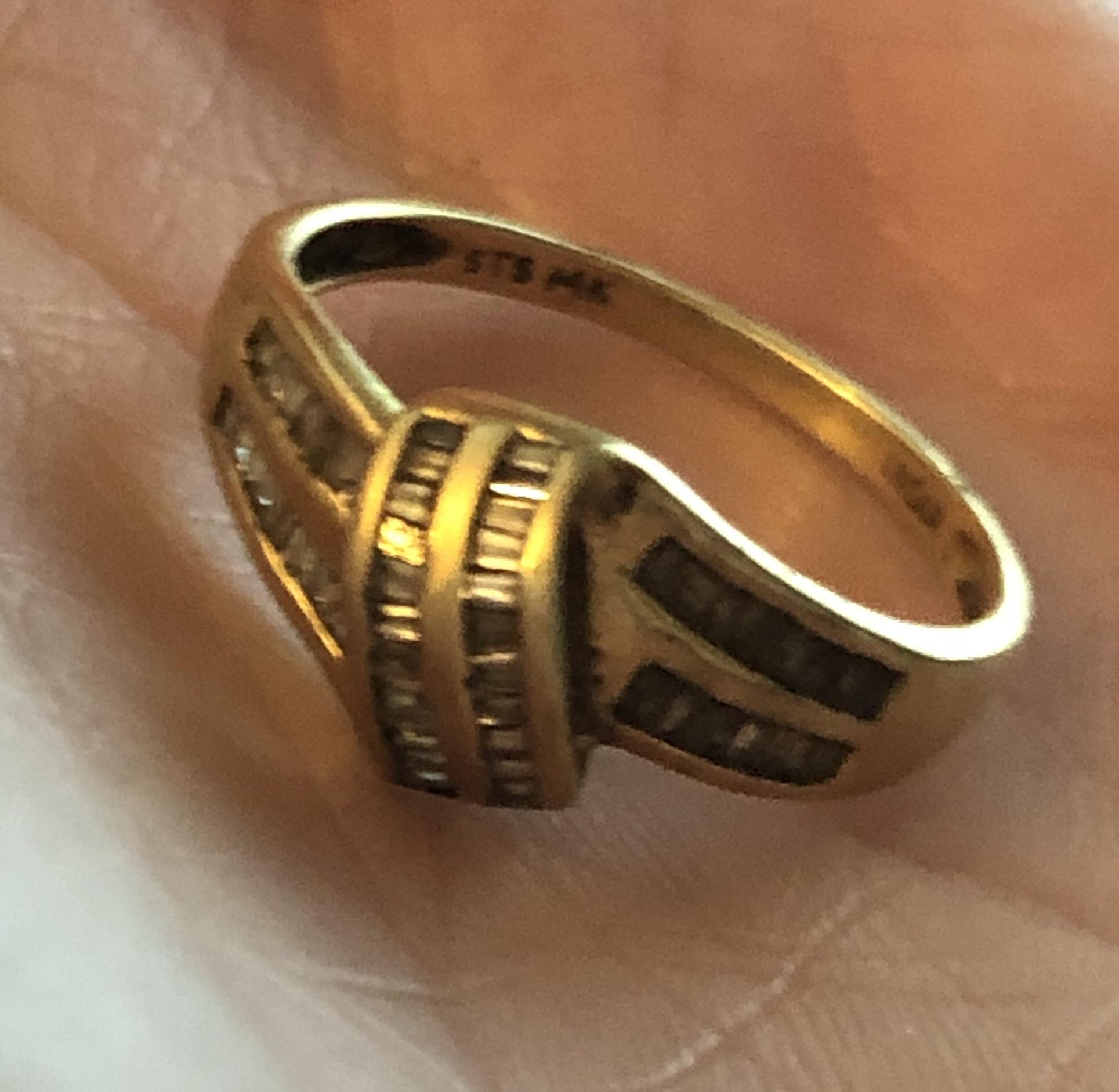 Found this ring in our woods...it is stamped STS 14K INDIA—I found STS