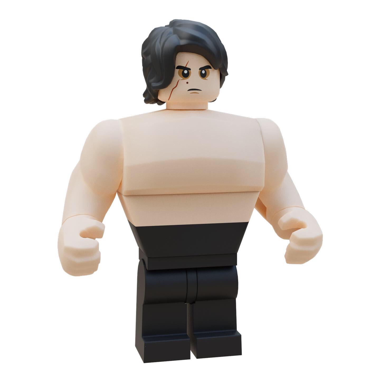 Custom Ben Swolo Render lego