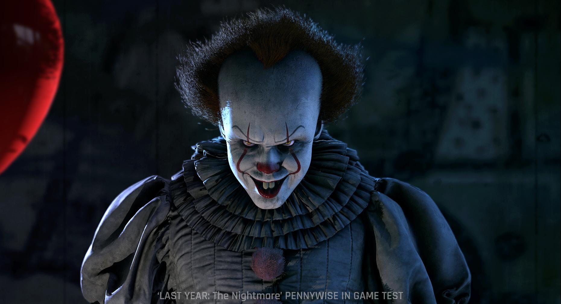 The devs of last year made a render of Pennywise! r/gaming