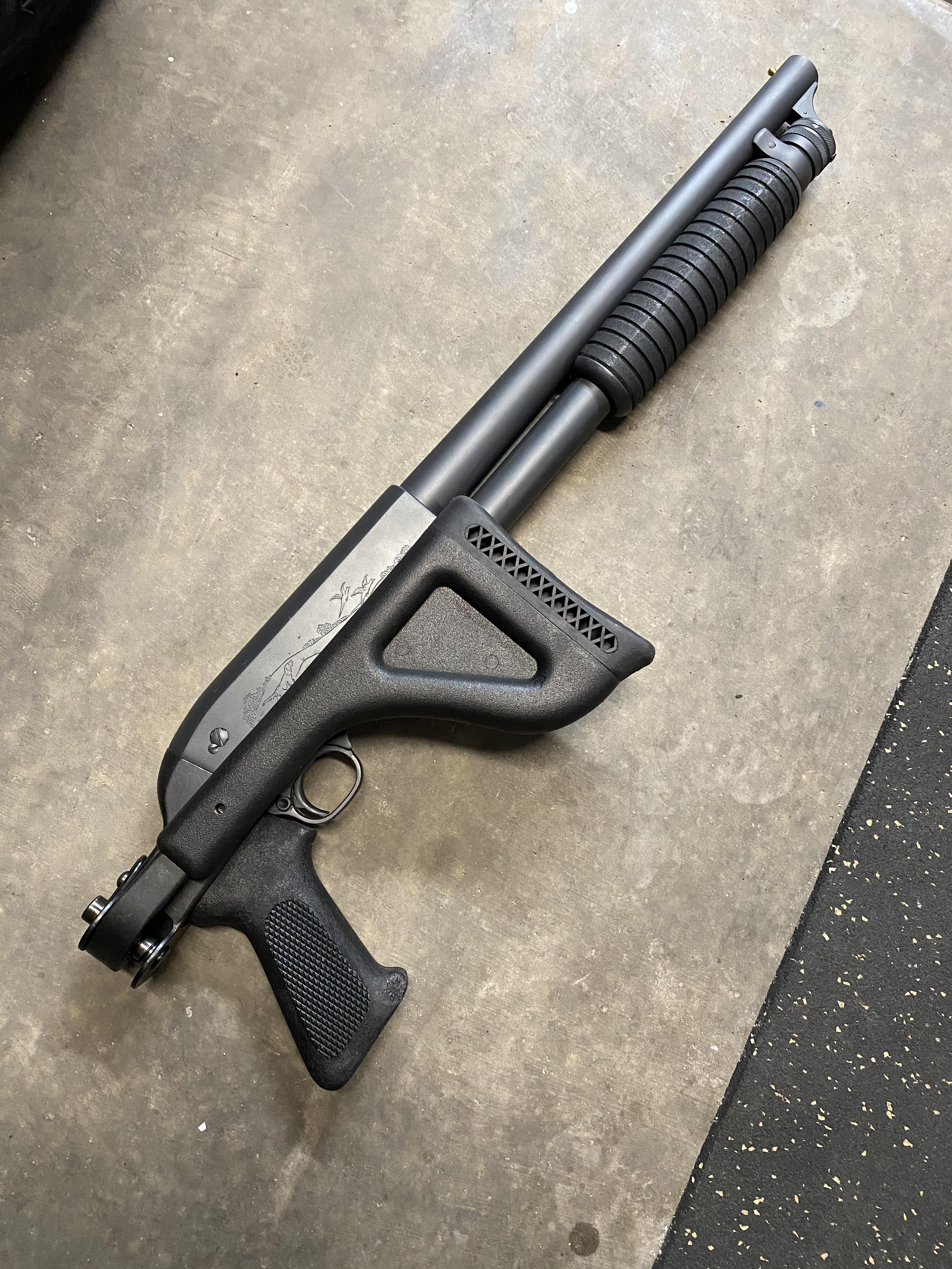 Ithaca 37 SBS slam fire included. r/NFA