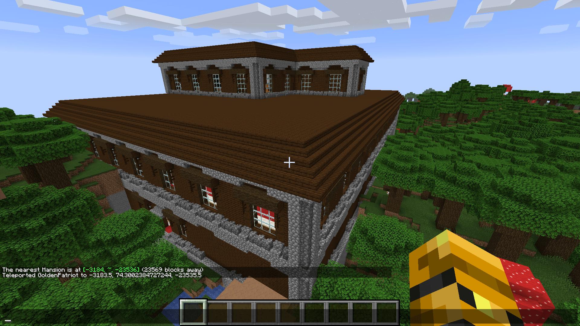 I just found the WORST woodland mansion that could be in any other