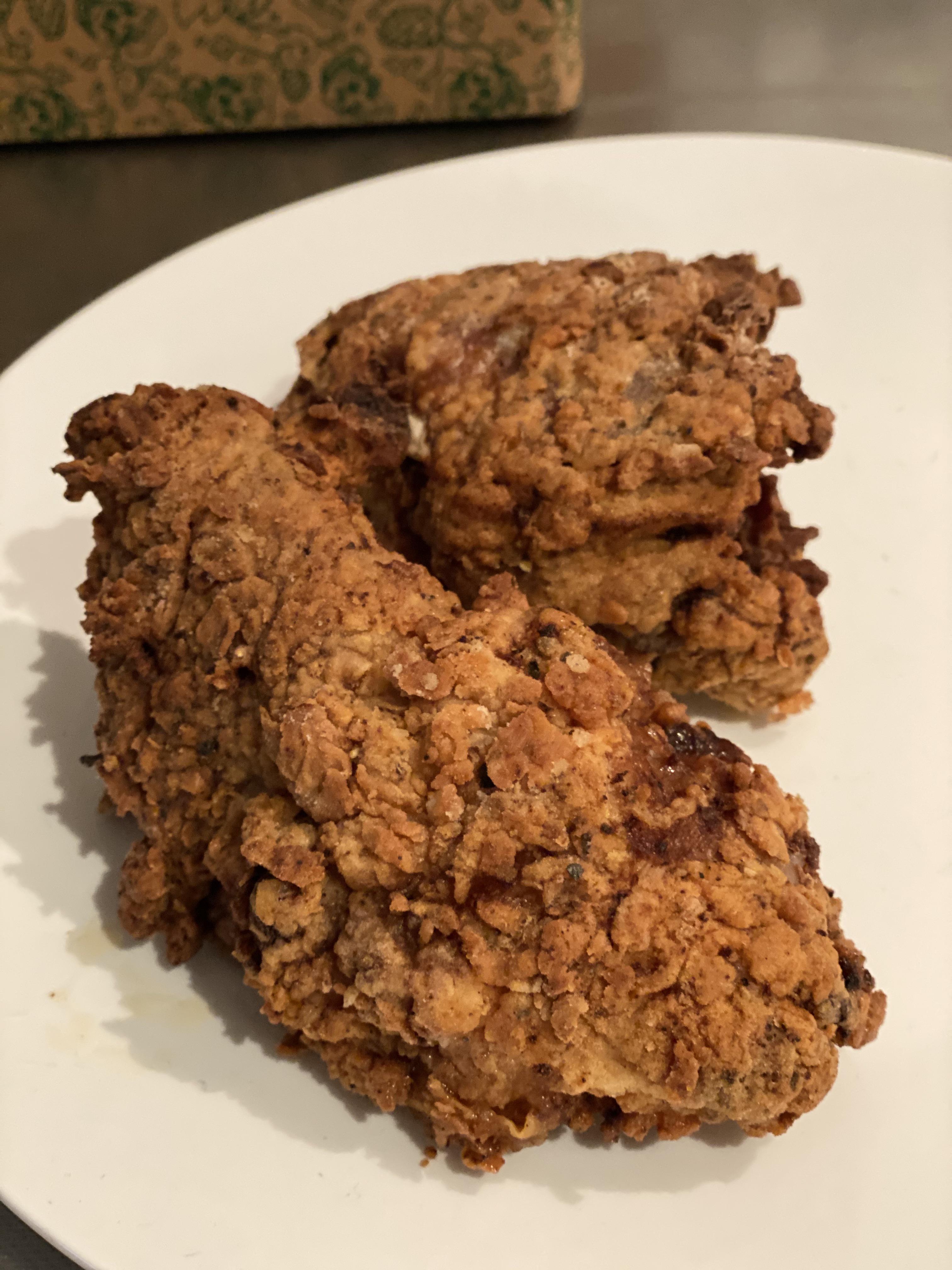 I made Kenji's fried chicken tonight. r/seriouseats