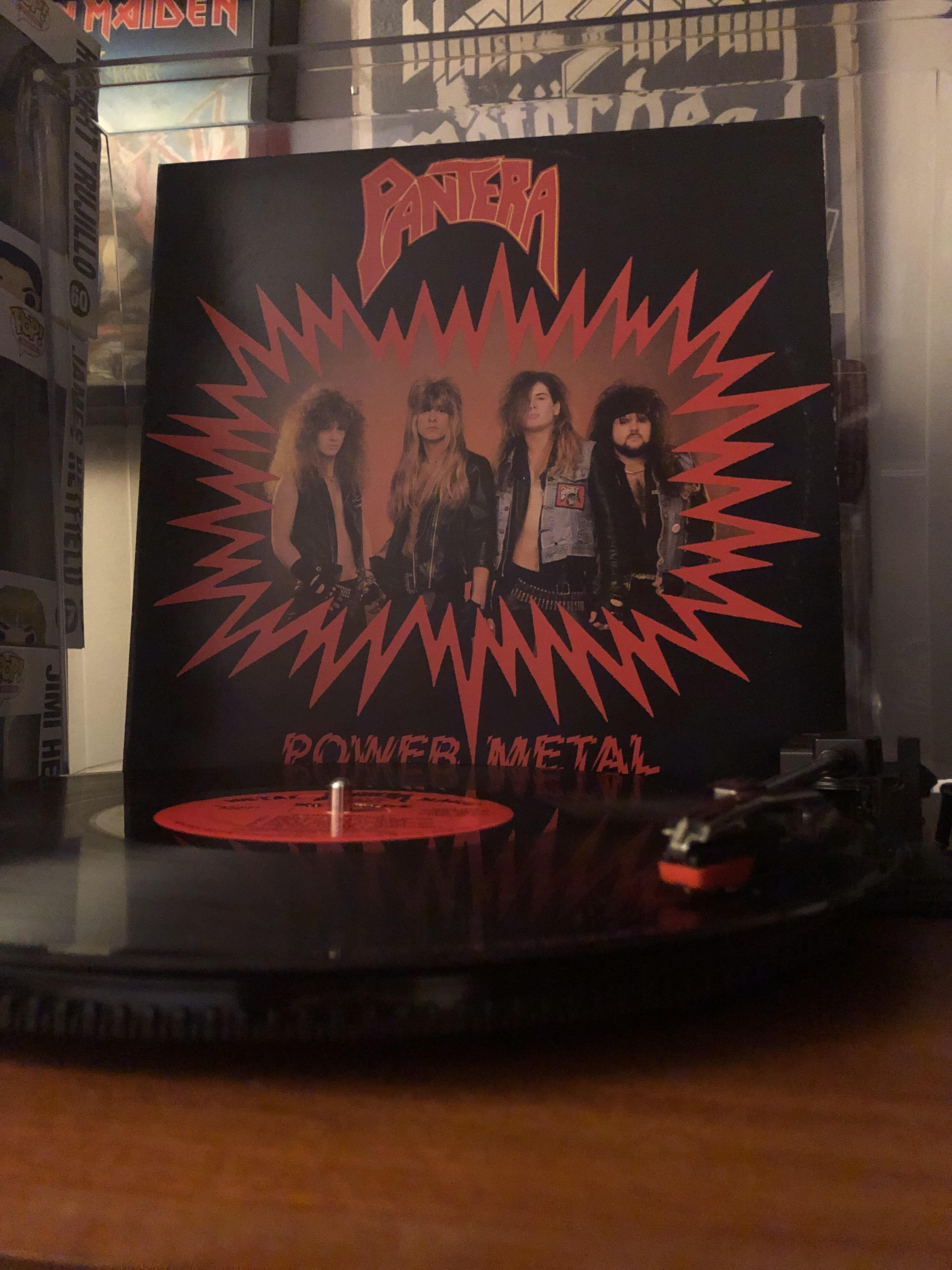 First uk press Pantera Power Metal. This was Panteras cross over album