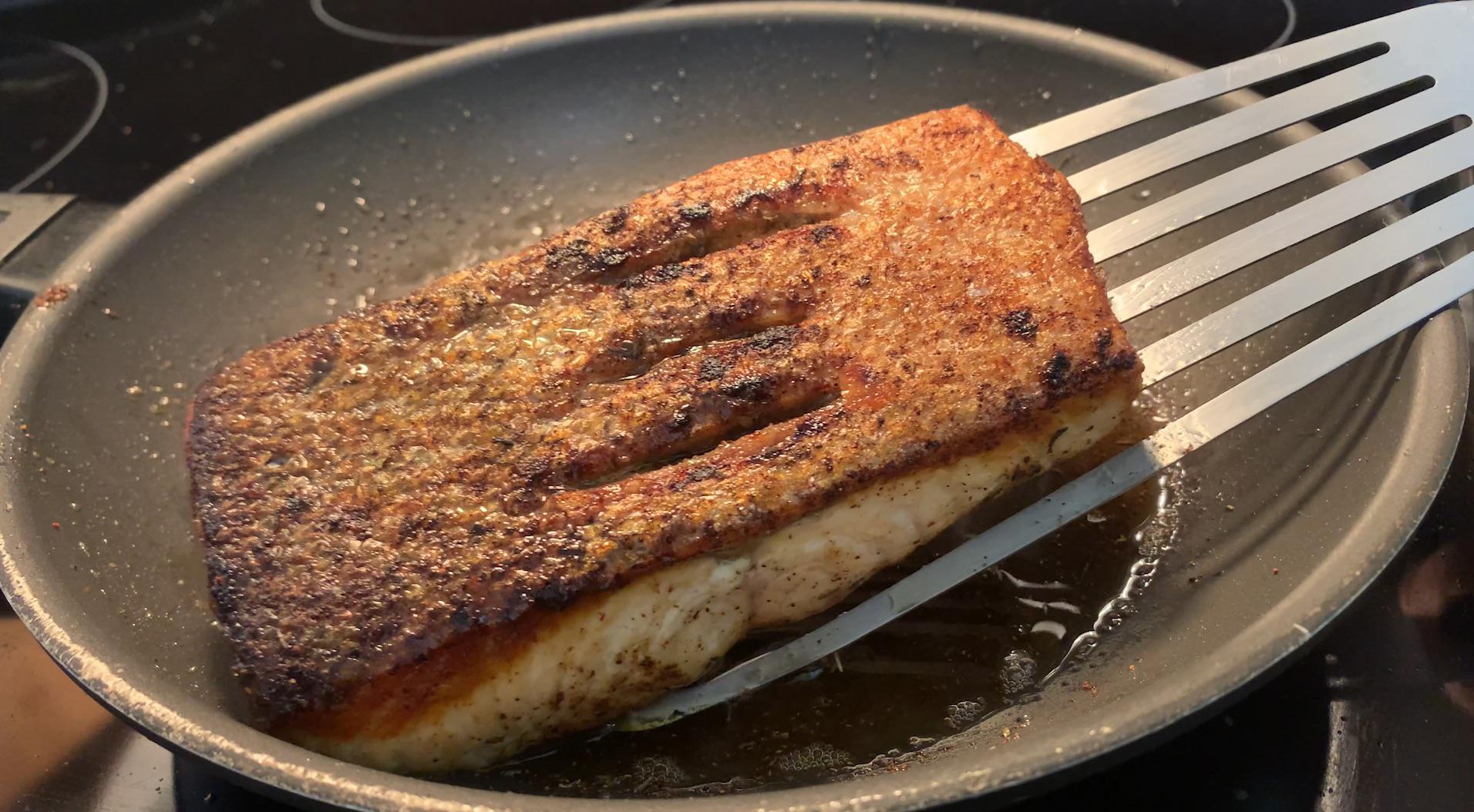 PanSeared Blackened Salmon MealPics