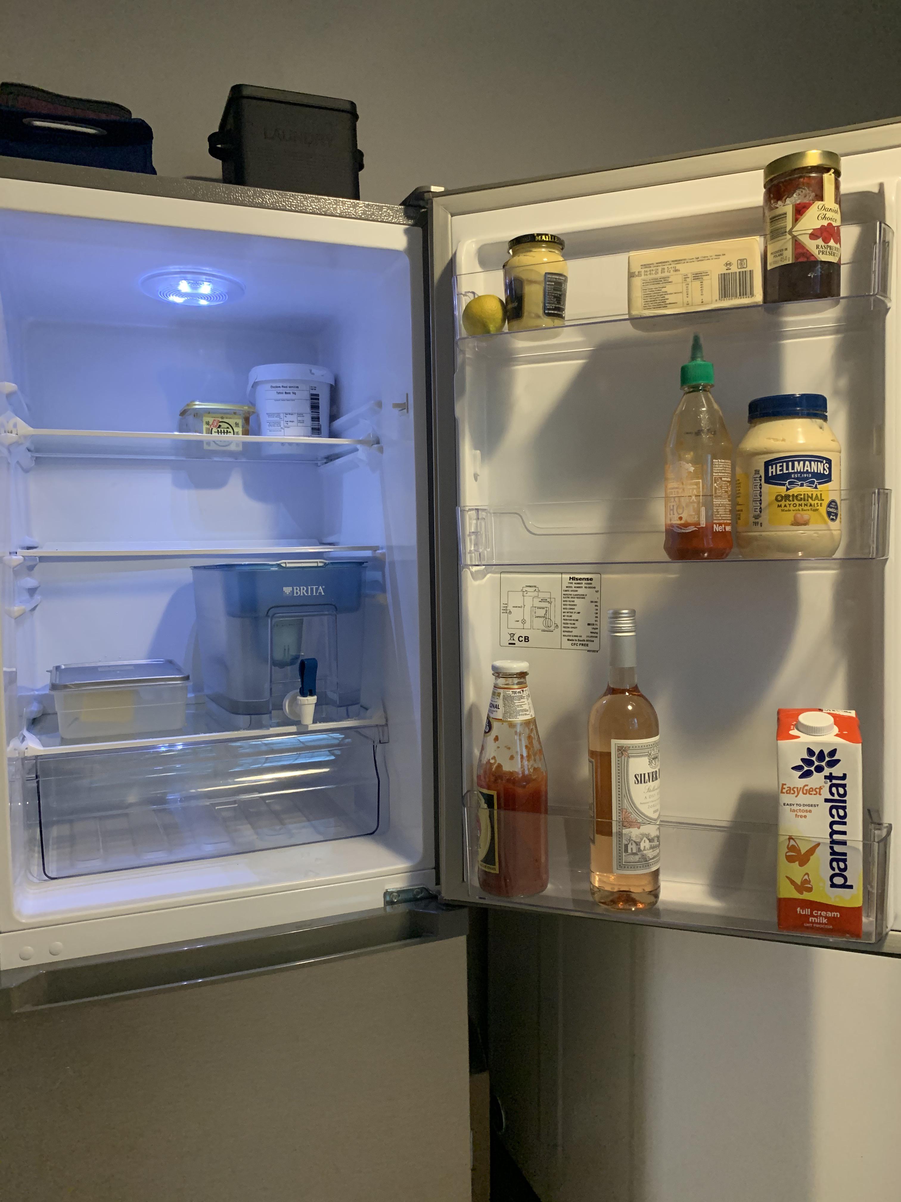 I feel like my fridge is deceptive. Good luck! FridgeDetective