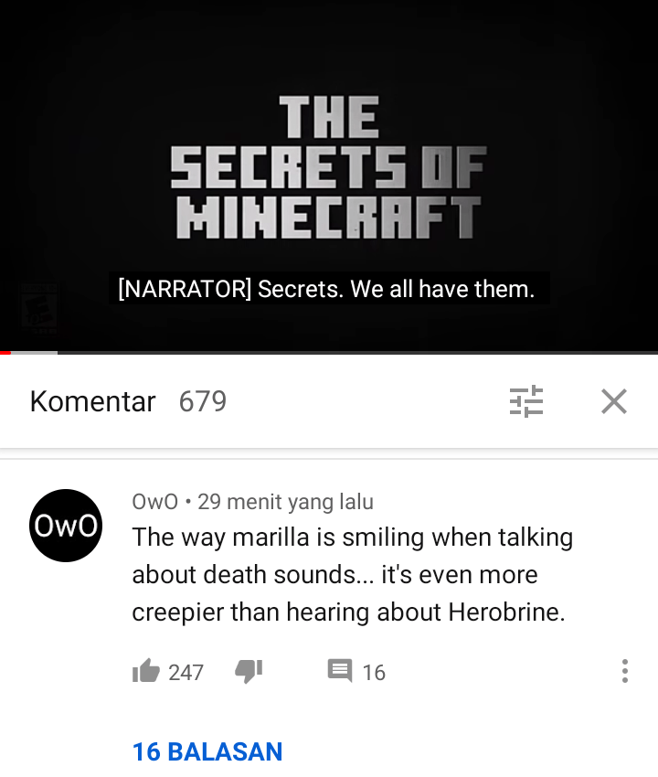 In Minecraft's "The Secrets of Minecraft Secret Animals, Death Sounds