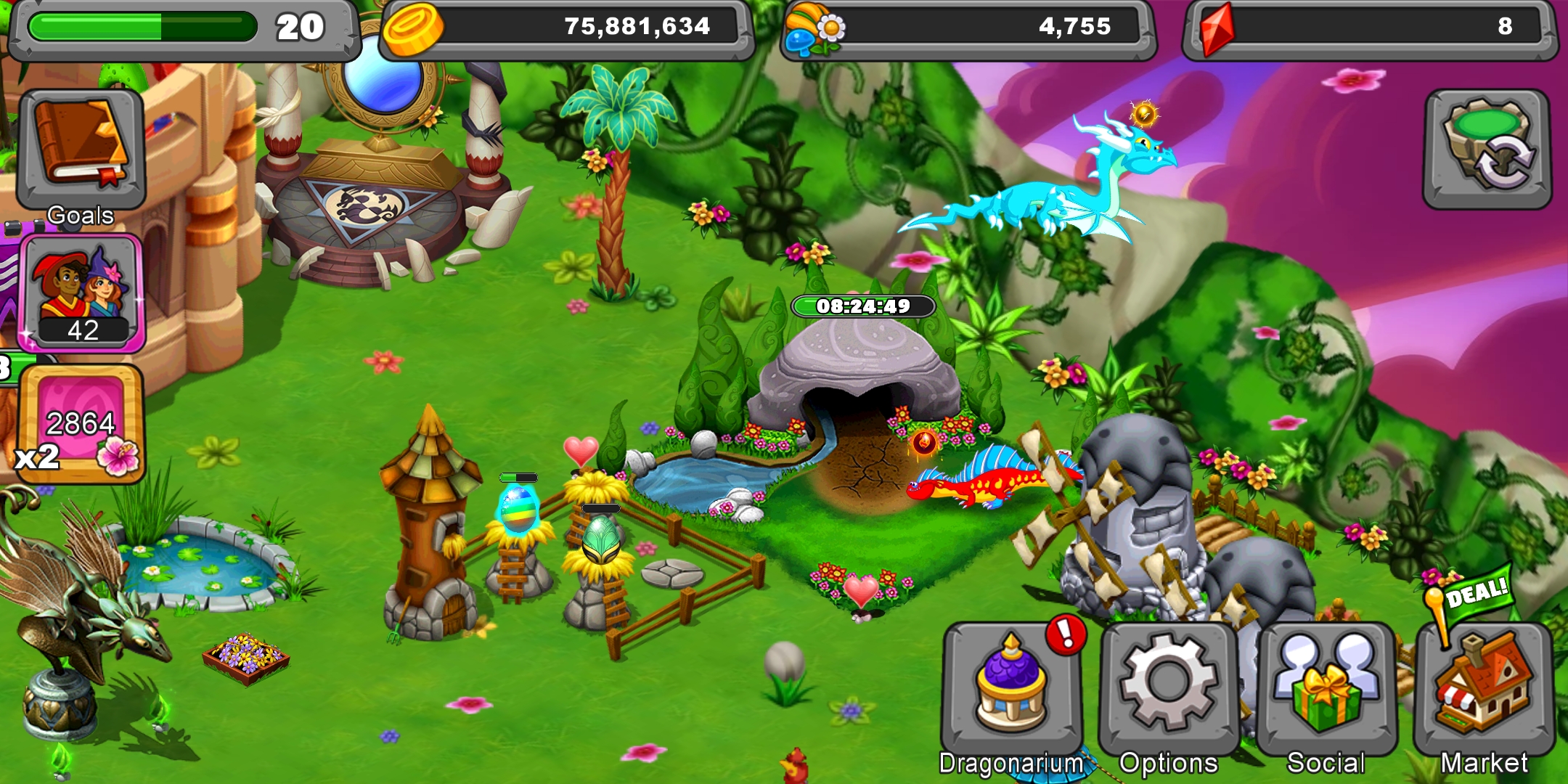 Update on my last post got a Busby dragon from a golden chest. I might