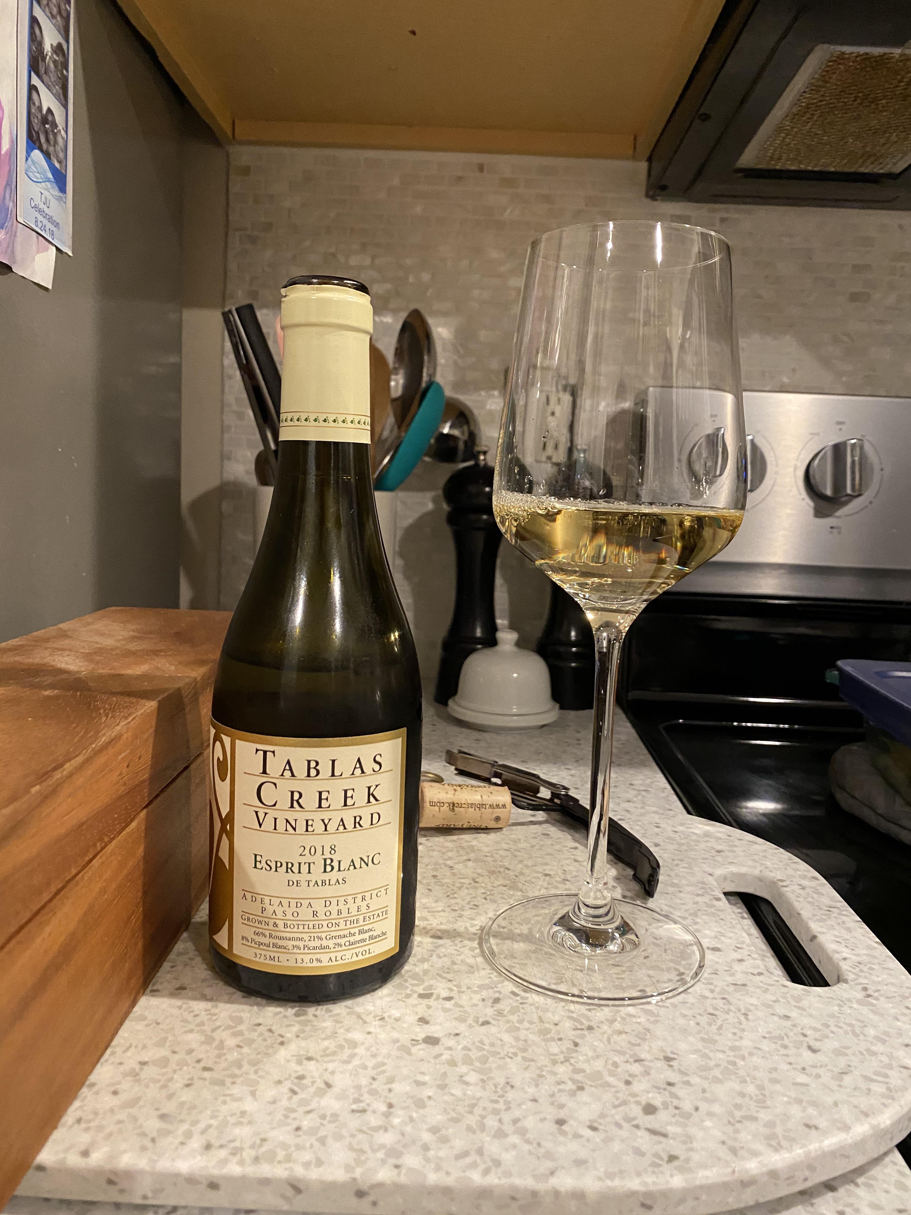 Tablas Creek 2018 Espirit Blanc r/wine