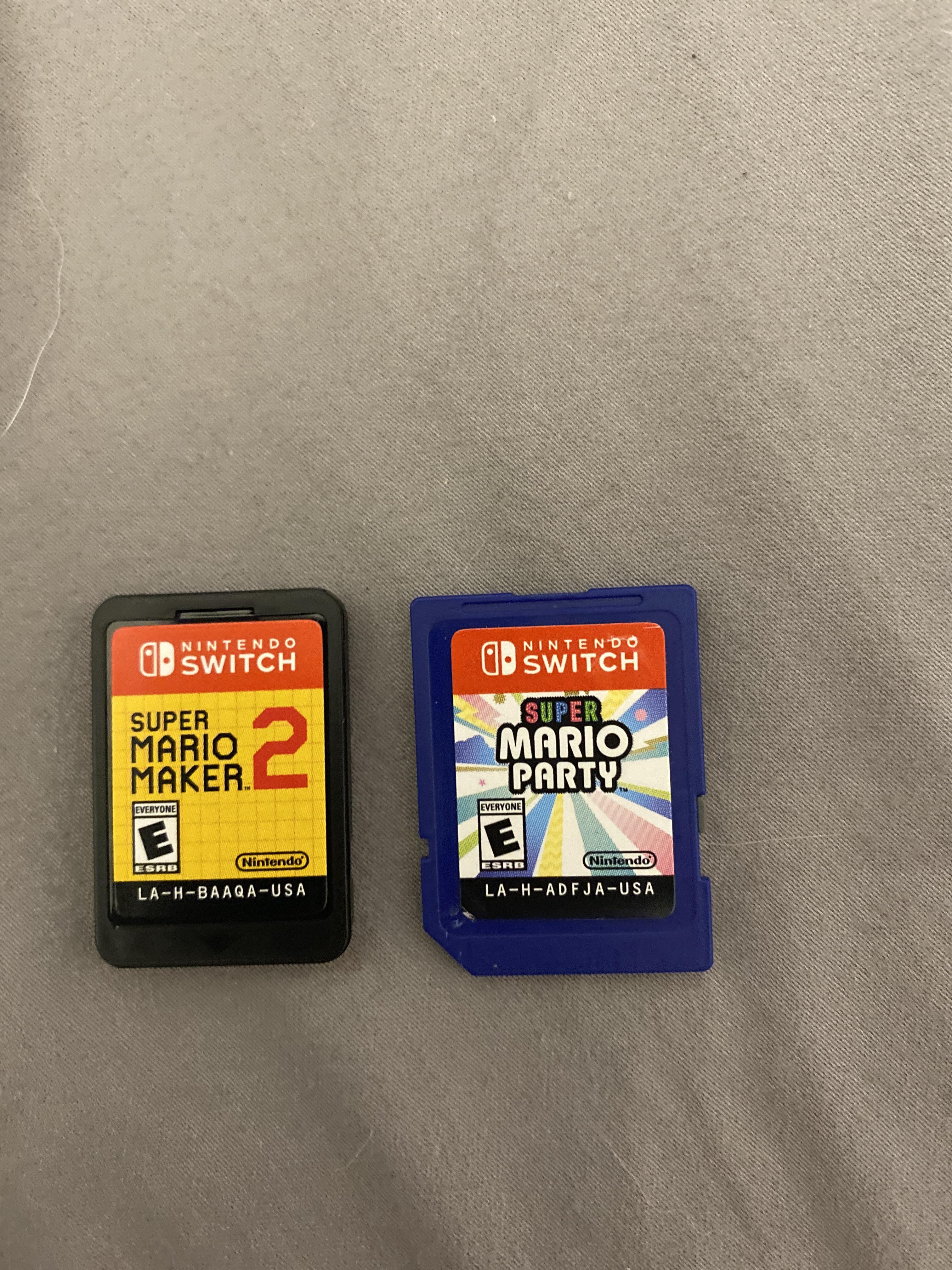 Did I not get the game card for Mario party 8? Looks like an SD card