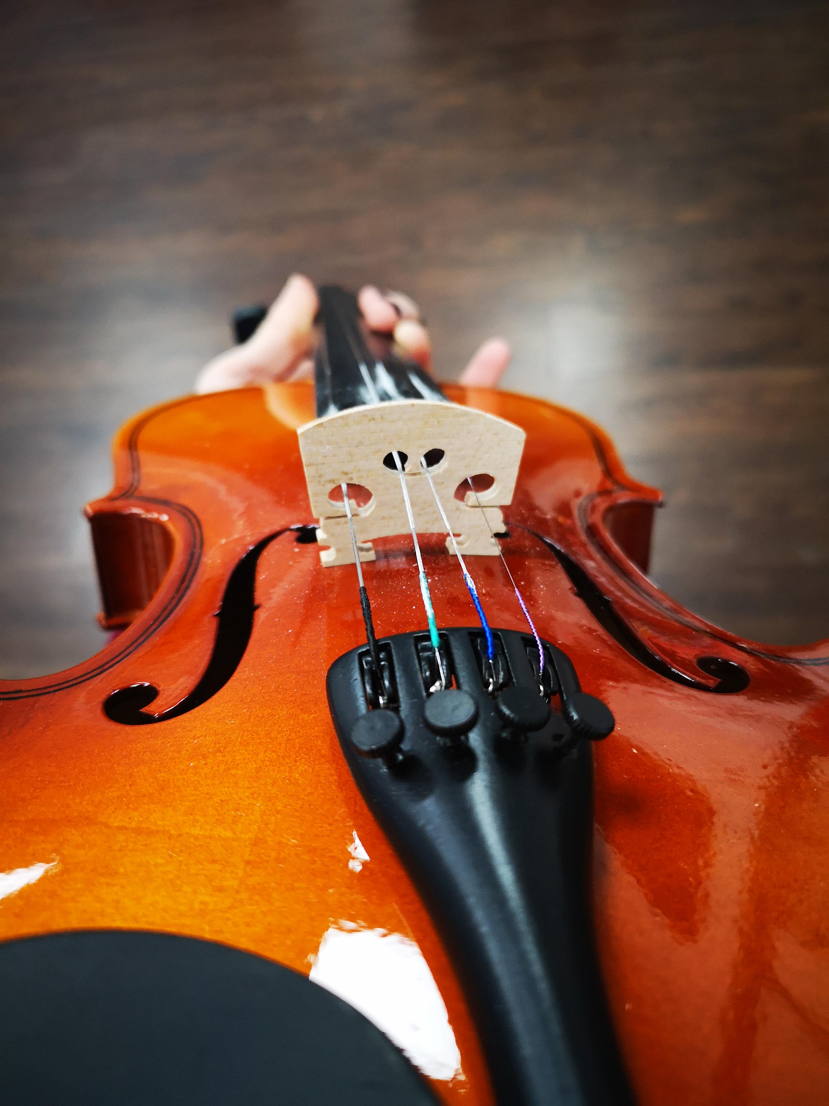 Colleague is struggling to make his new violin sound good, any ideas