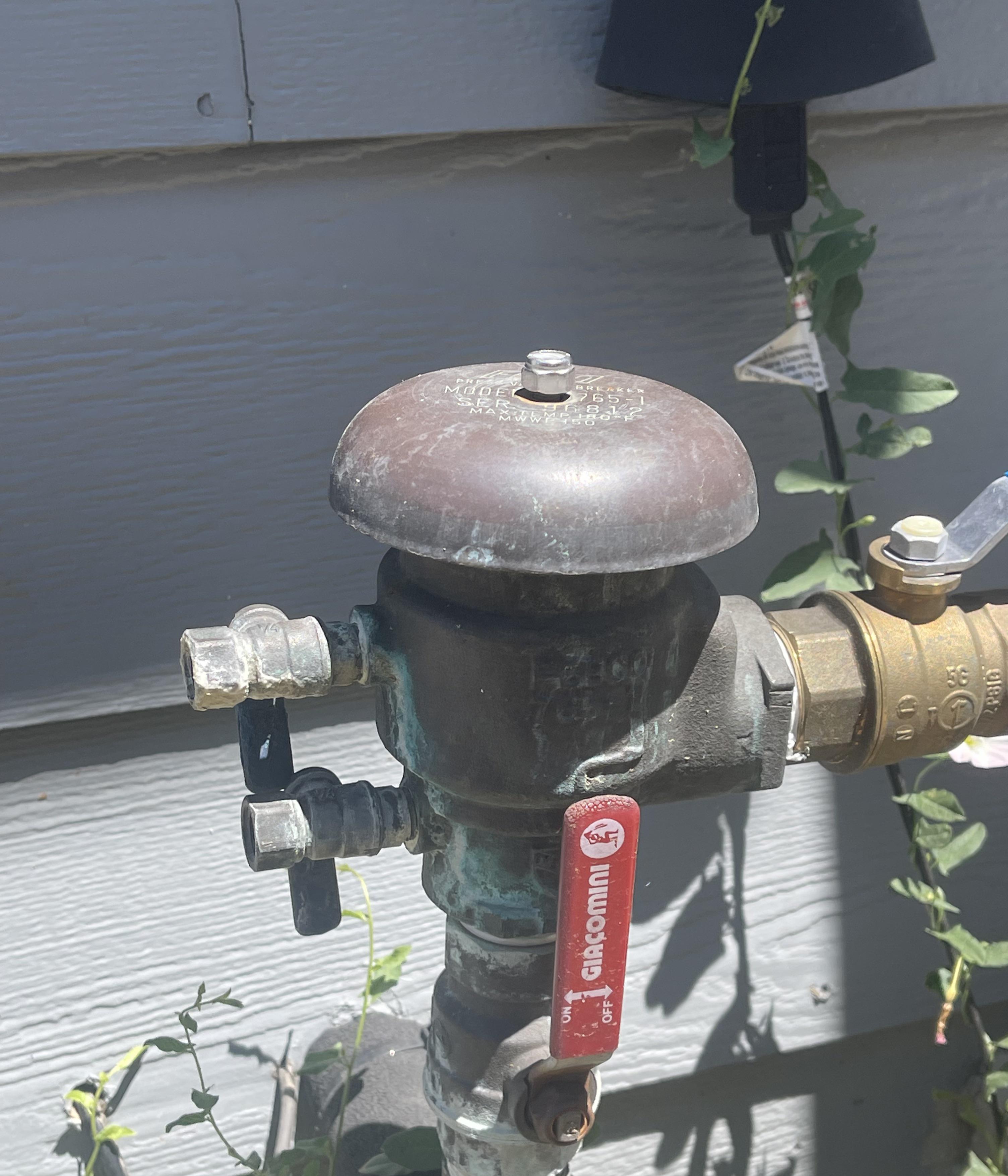 Sprinkler Blowout via test cock r/Irrigation