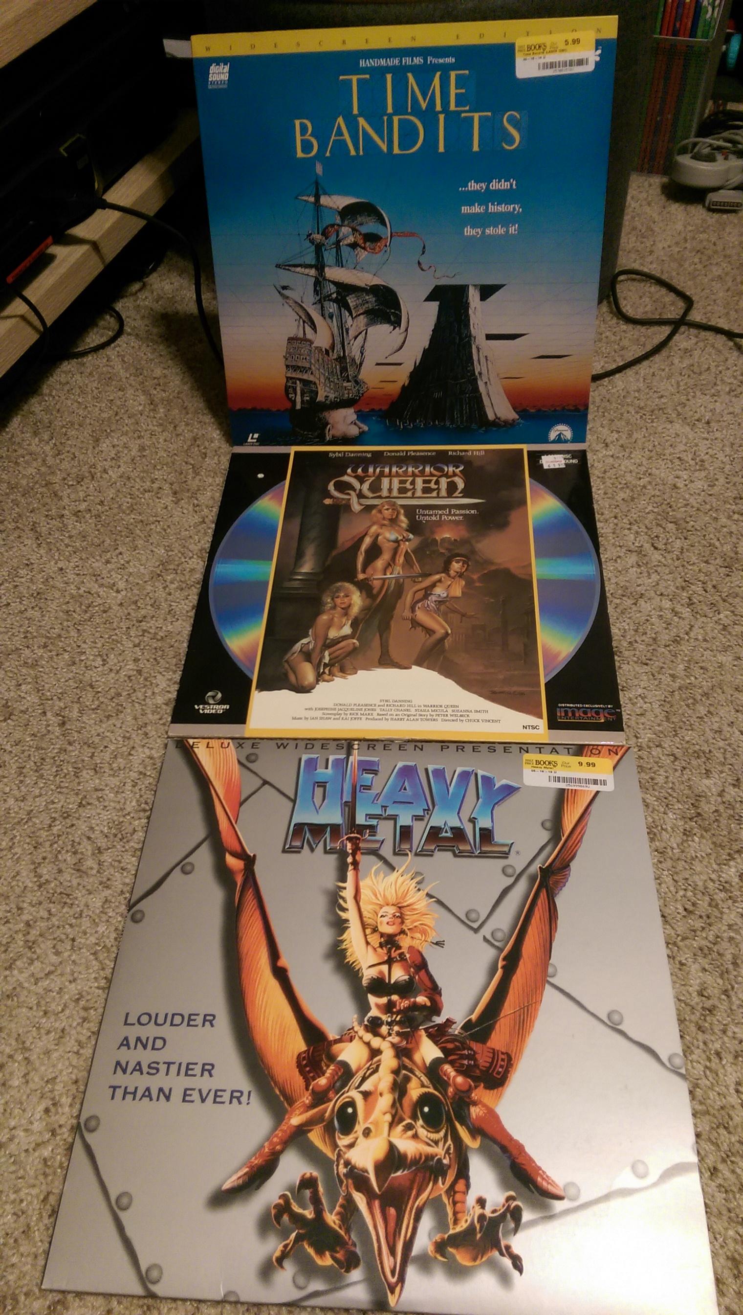 Pick ups for the weekend! Half Price Books is having a 20 off sale
