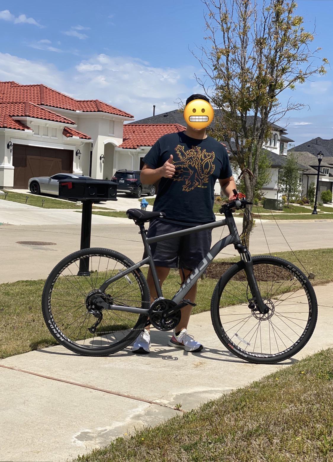 Finally joining the cycling world. Next step, biking shorts lol. r