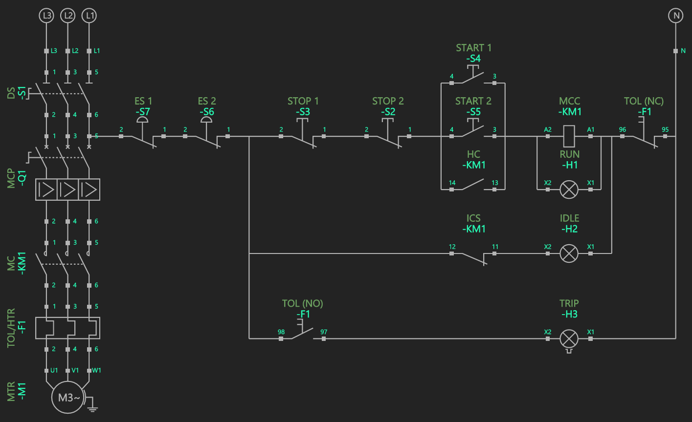 Any reallife applications of this type of motor control circuit