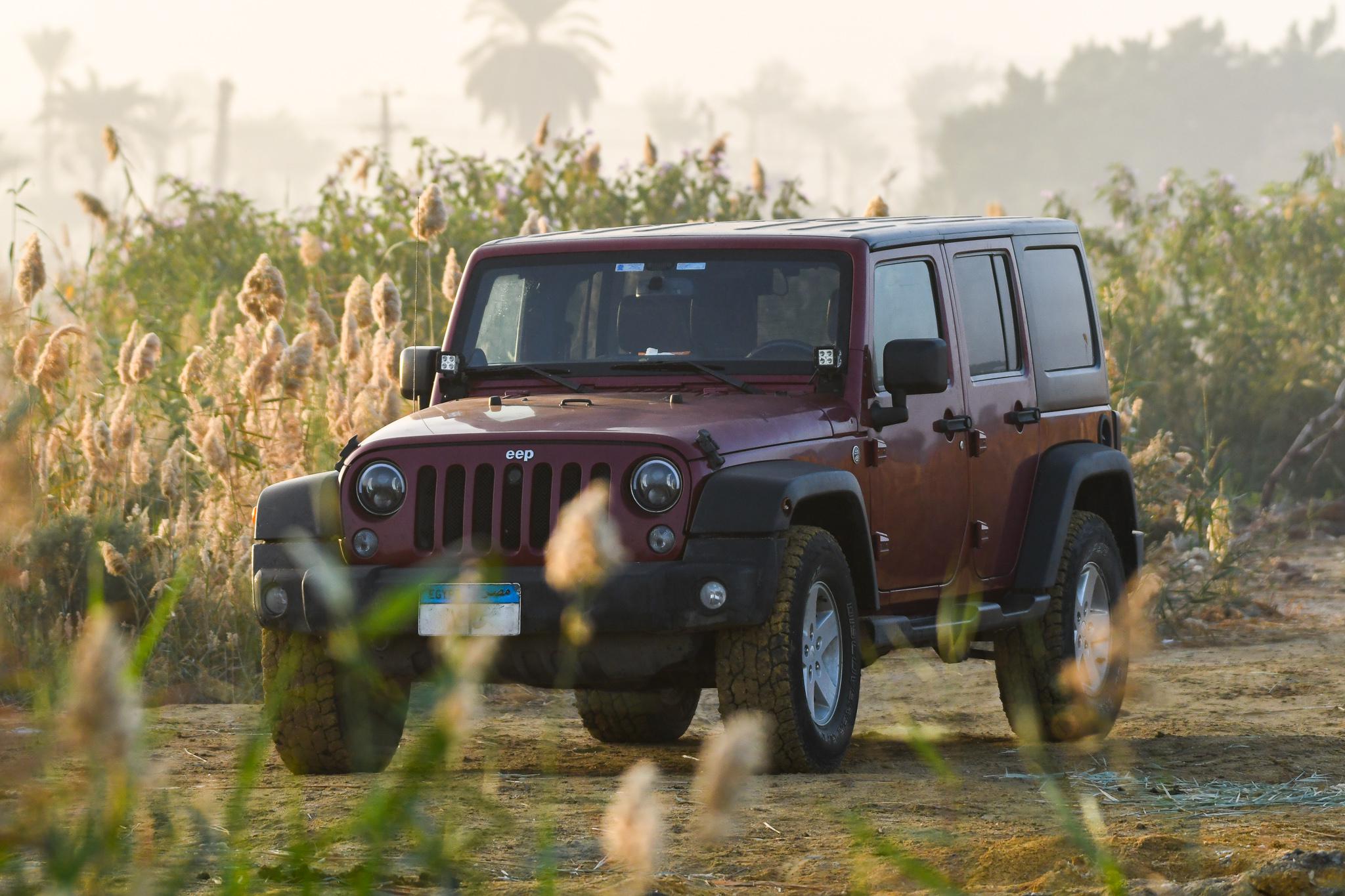 Photo of my eep Wrangler in Fayoum, Egypt r/Jeep