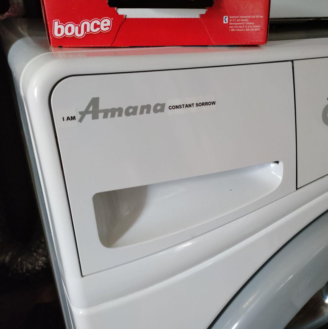 bought a used washing machine. Hoping i dont get left with soggy