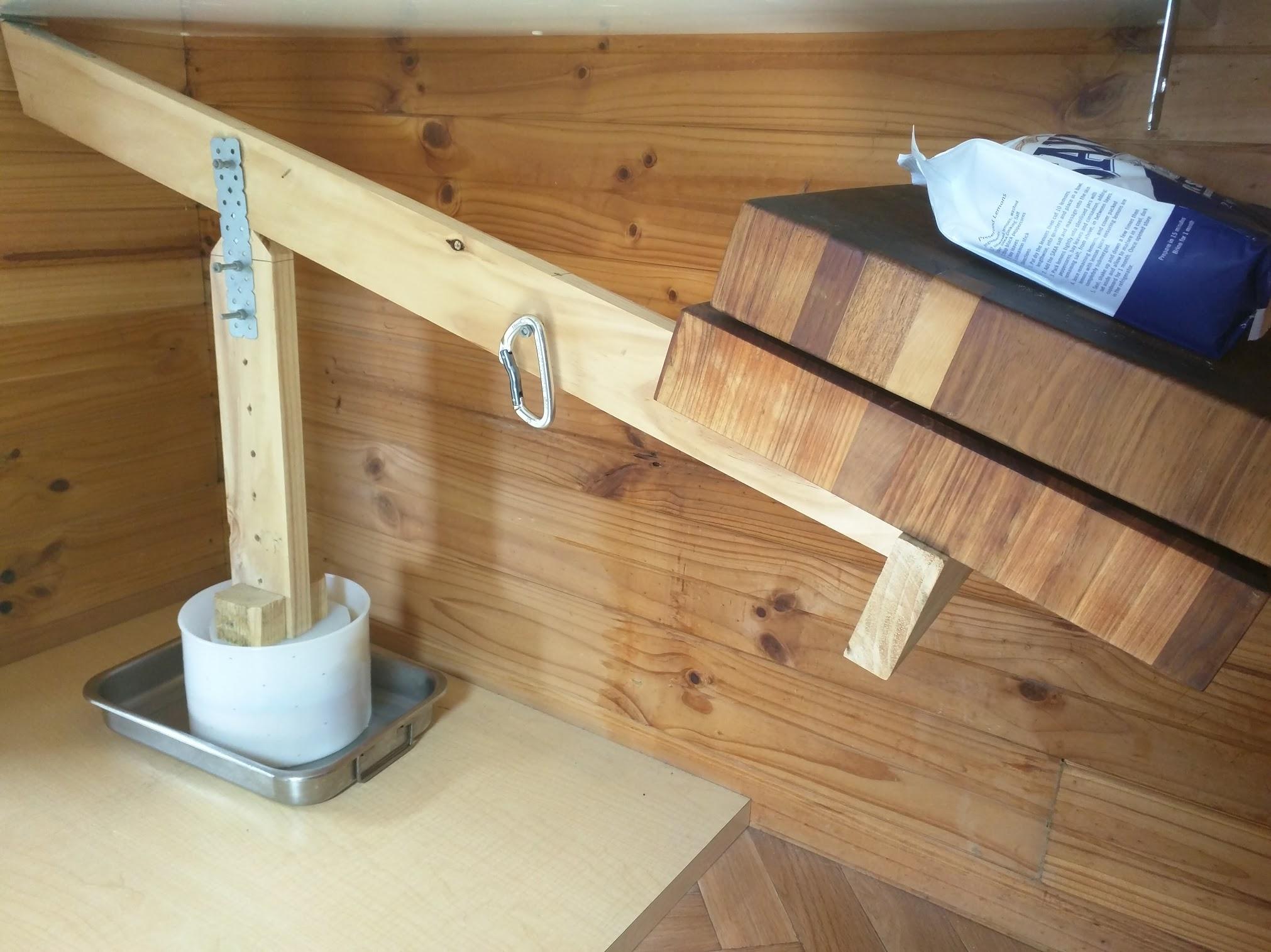 Simple "Dutch" cheese press anyone can make at home. r/homestead