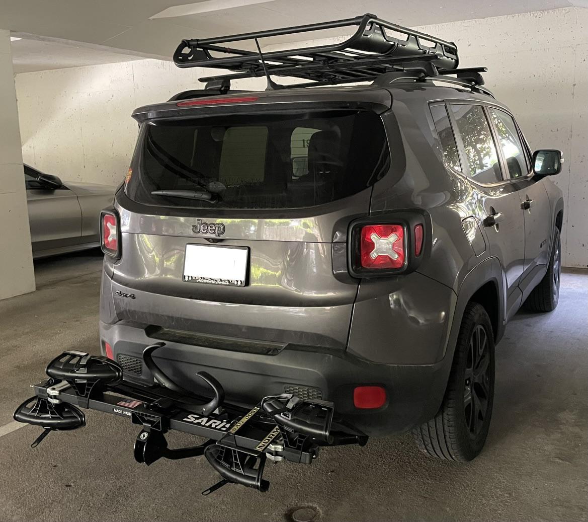 Just got this bike rack last weekend. It’s so low profile, and doesn’t