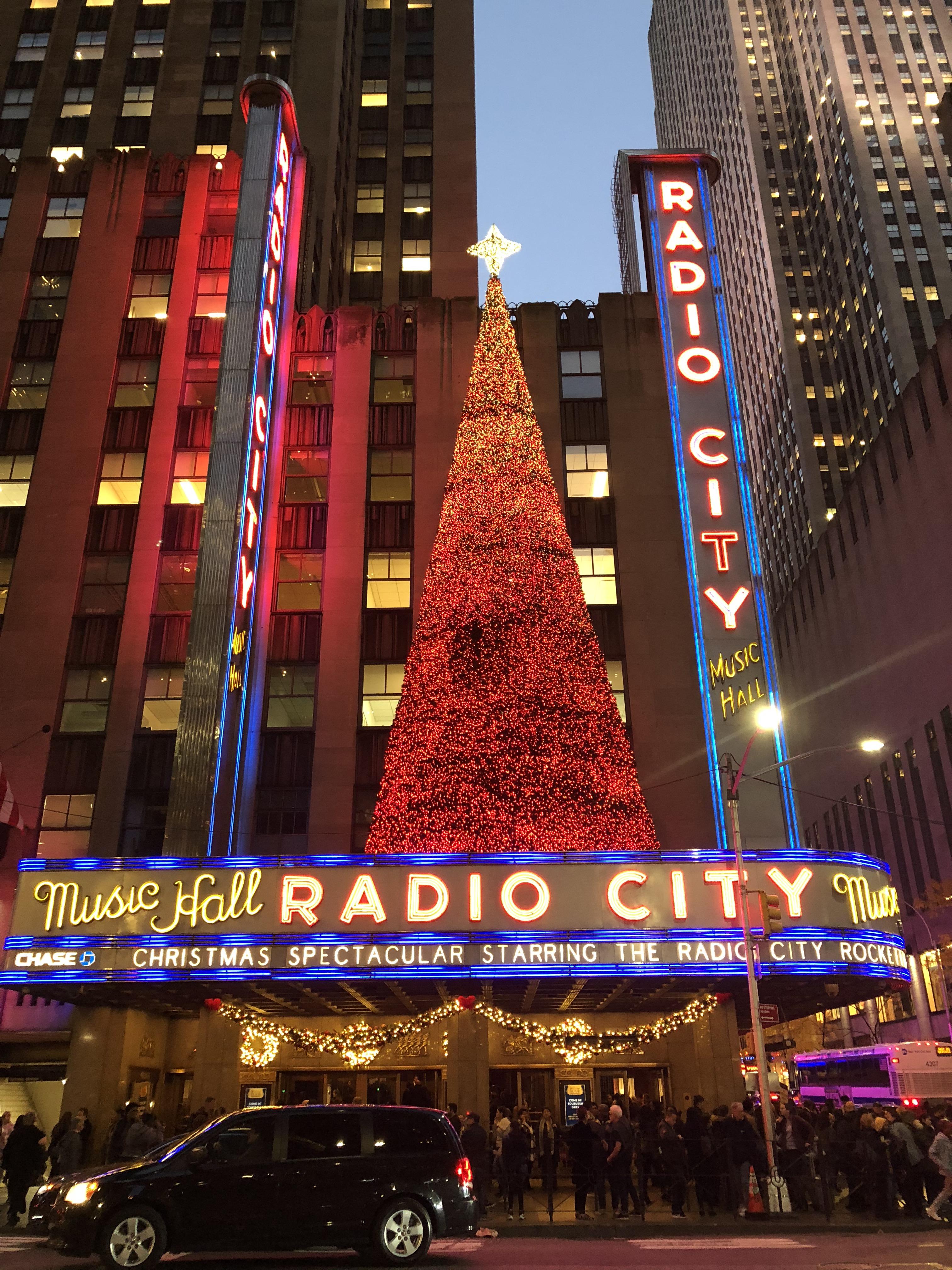 First performance of the Radio City Christmas Show tonight! r/christmas
