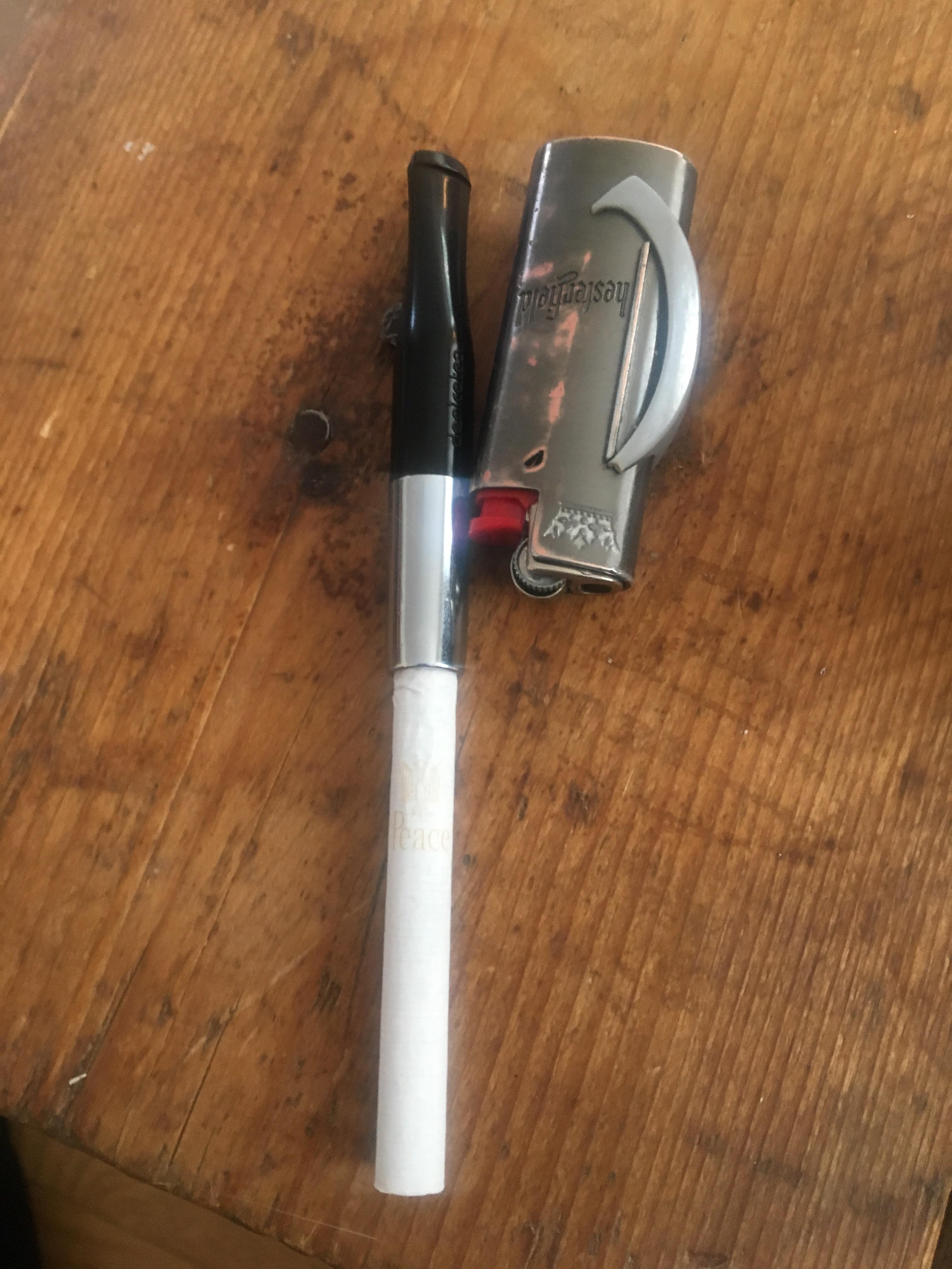 I am a civilised man so i decided to buy a cigarette holder for