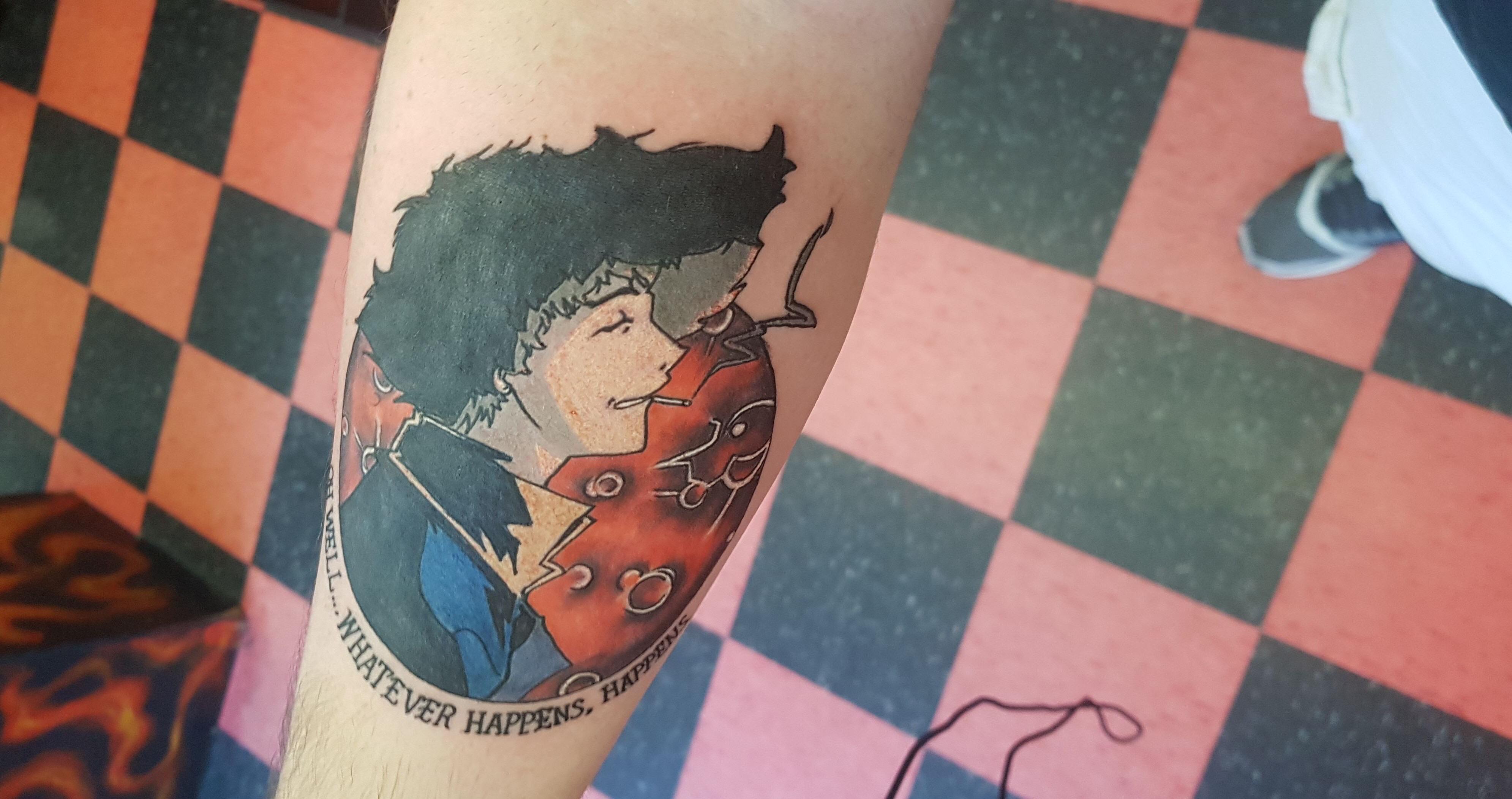 Spike Spiegel tattoo cowboybebop