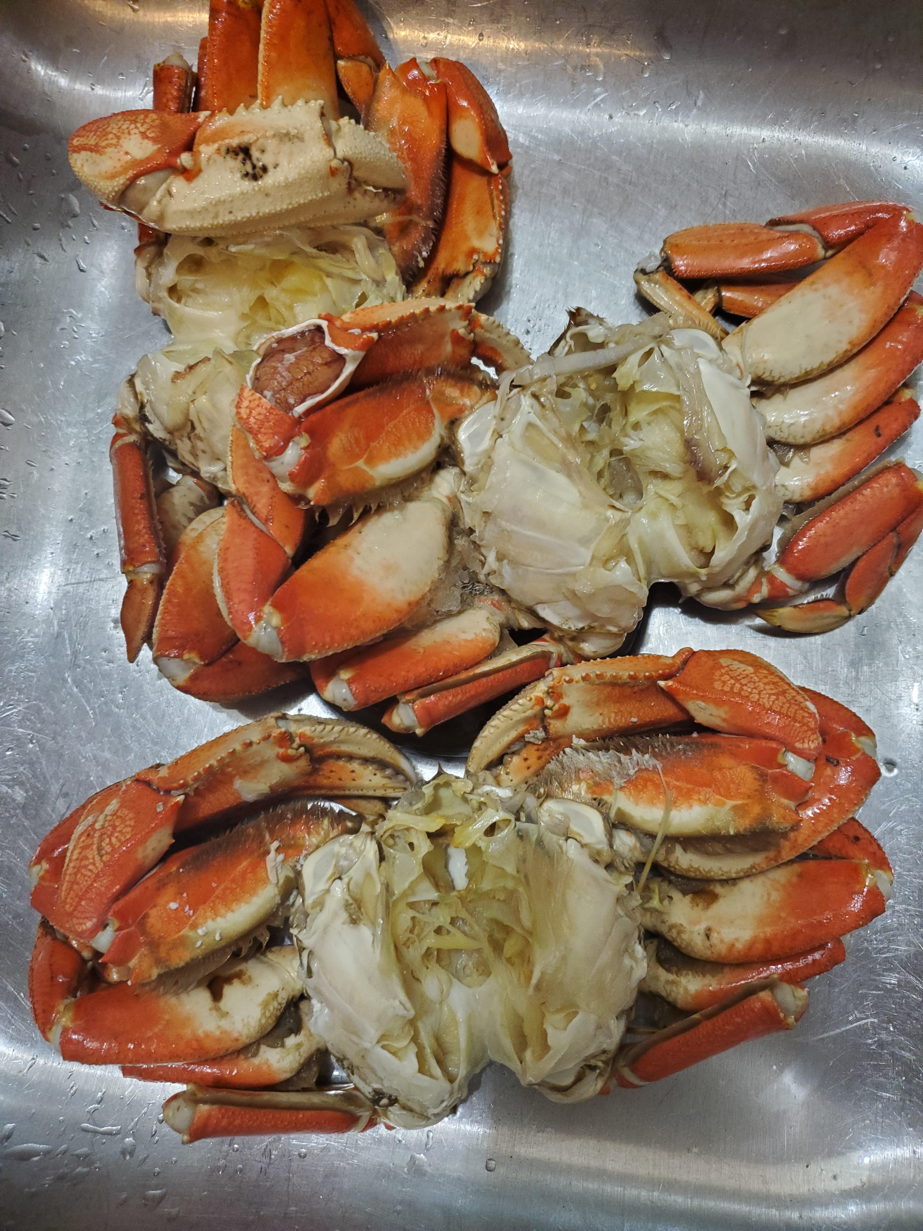 Good day crabbing enough for a great dinner r/Seafood
