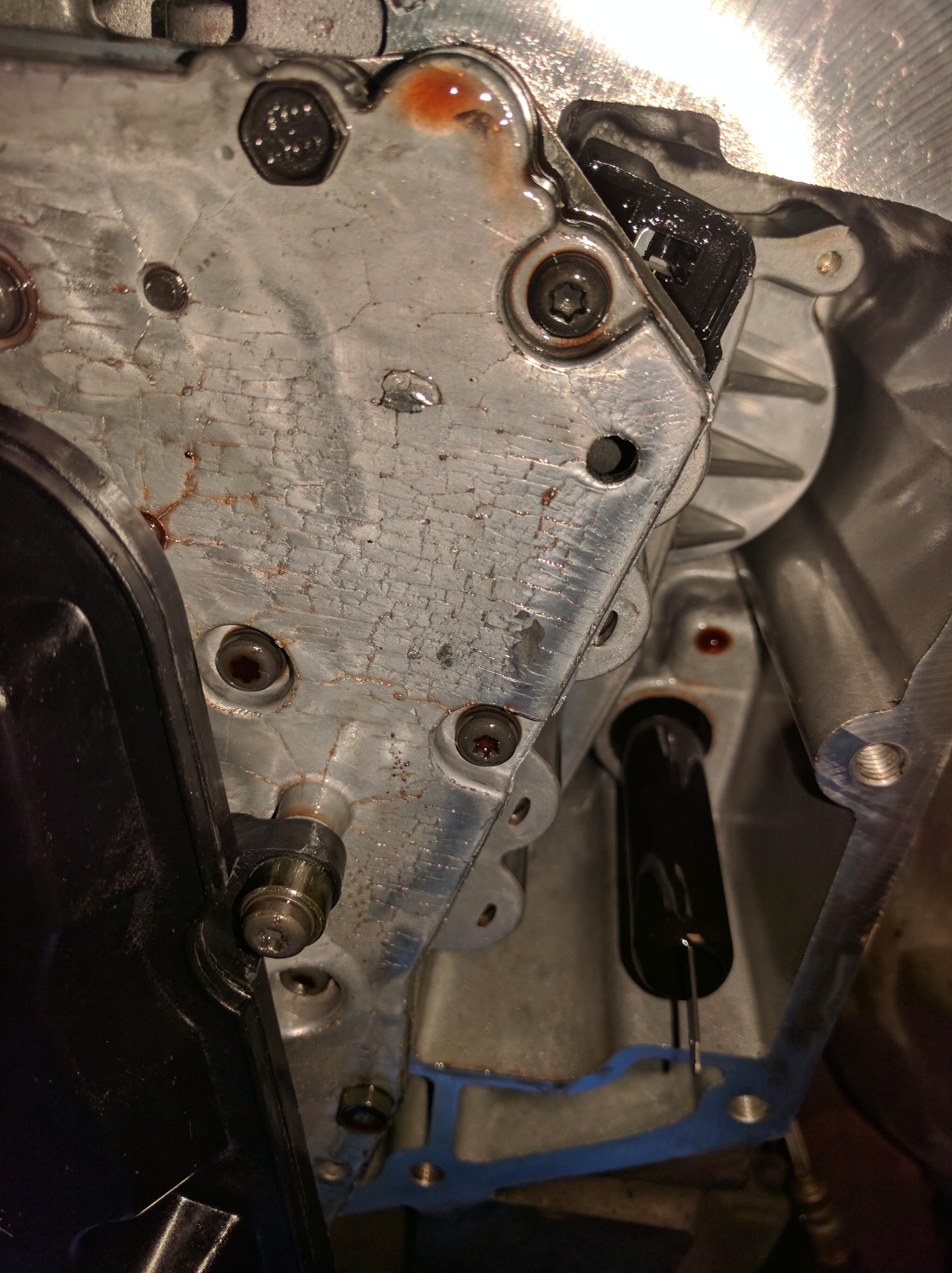 Changing transmission fluid on an 05 liberty. Is this a problem? Never