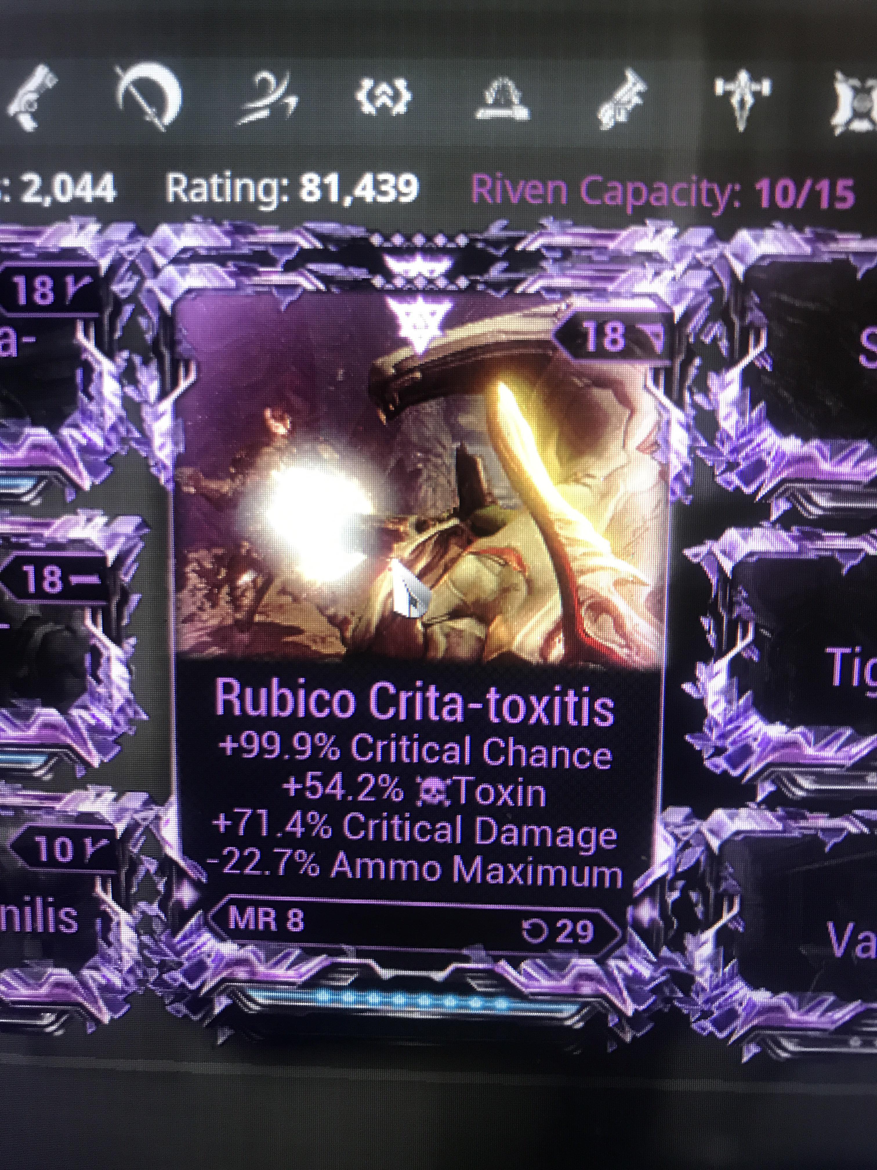 Is this riven useful for stuff? Warframe