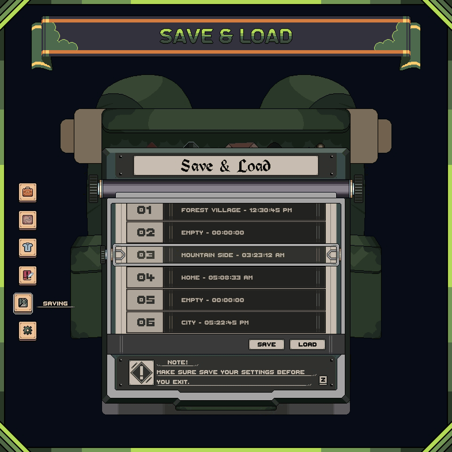Pocket Inventory Series 8 BackPack r/gdevelop