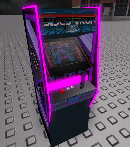 Discs of TRON arcade I made r/roblox