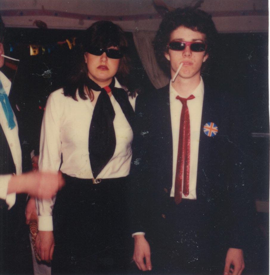 New Wave party circa 1983. I distinctly remember "Tainted Love" (Soft
